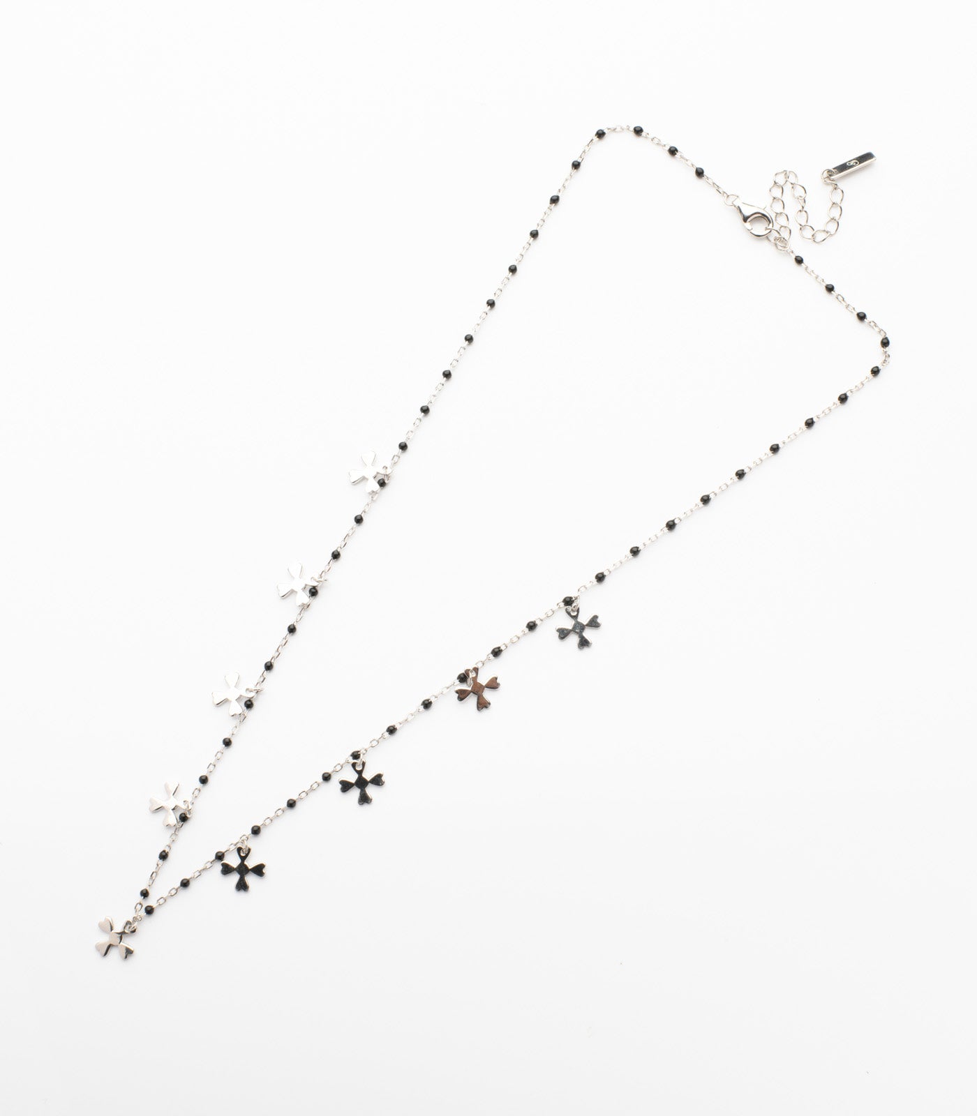 Quadra Floral Mangalsutra (Silver)