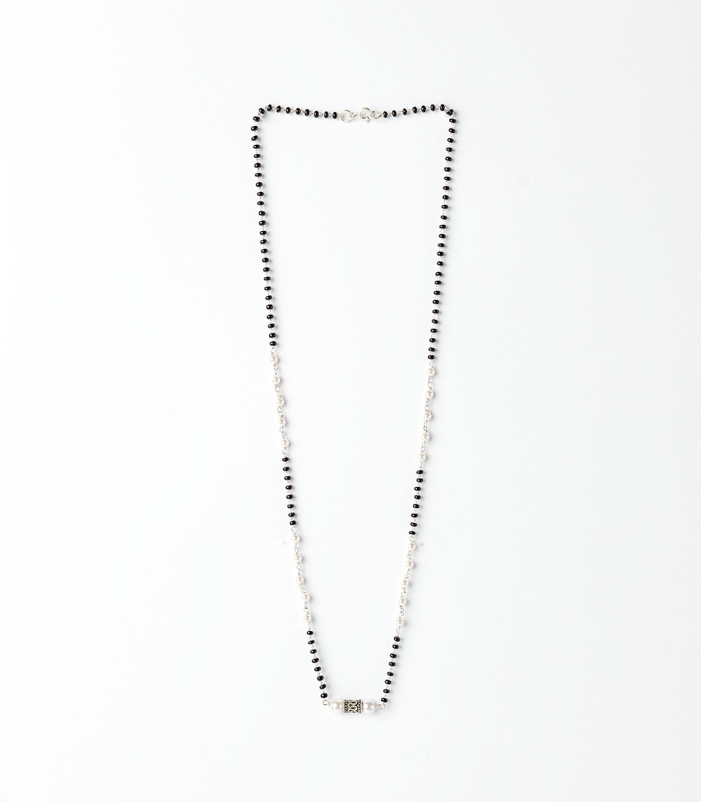 Silver Artistic Pearl Mangalsutra