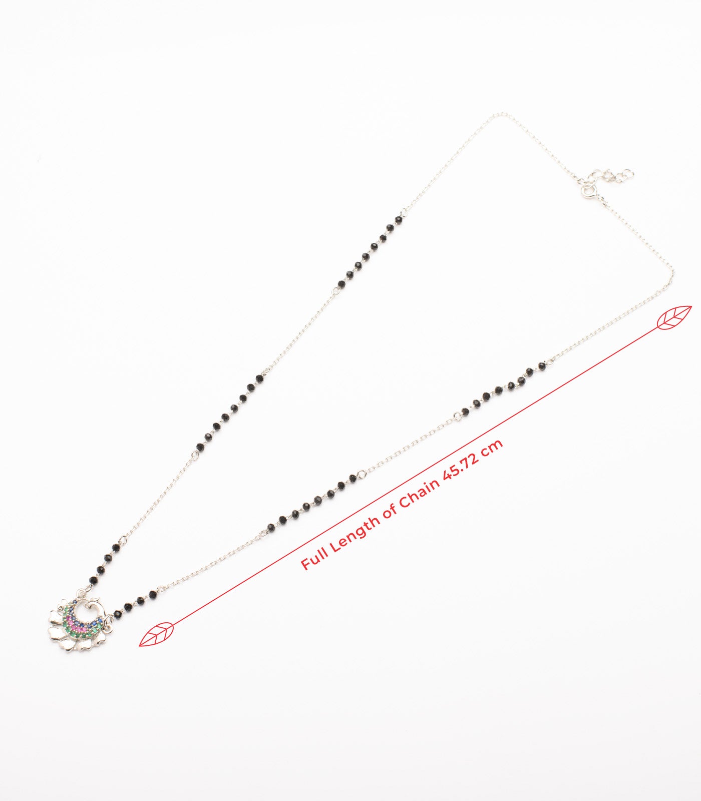 Peacock Mangalsutra (Silver)