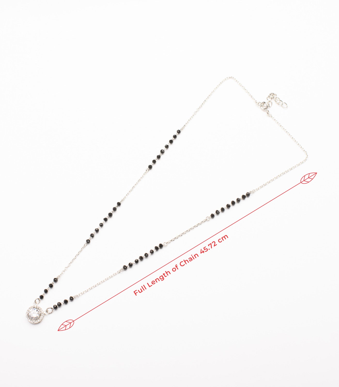 Kiara Advani Inspired modern Mangalsutra (Silver)