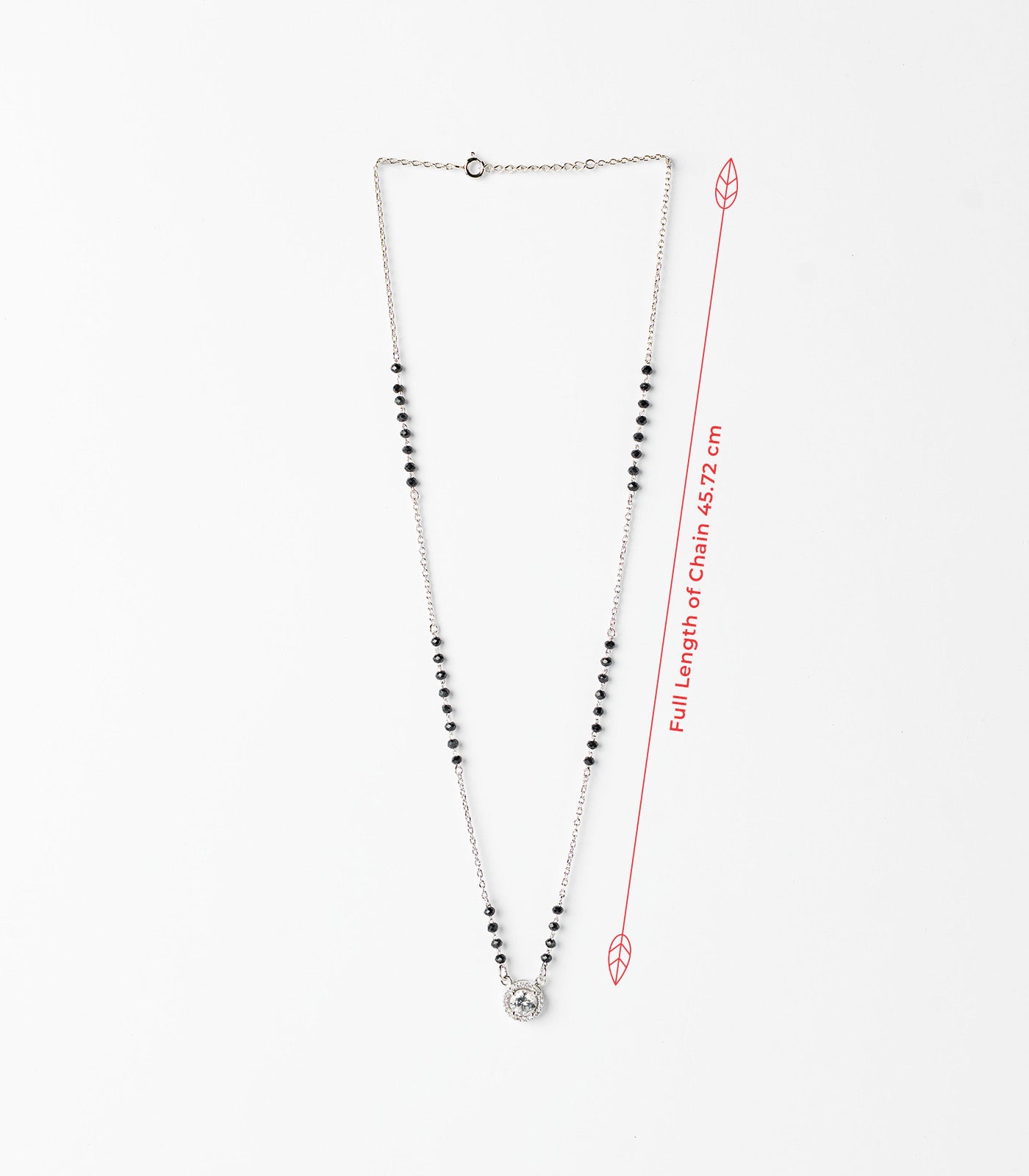 Kiara Advani Inspired Modern Mangalsutra (Silver)