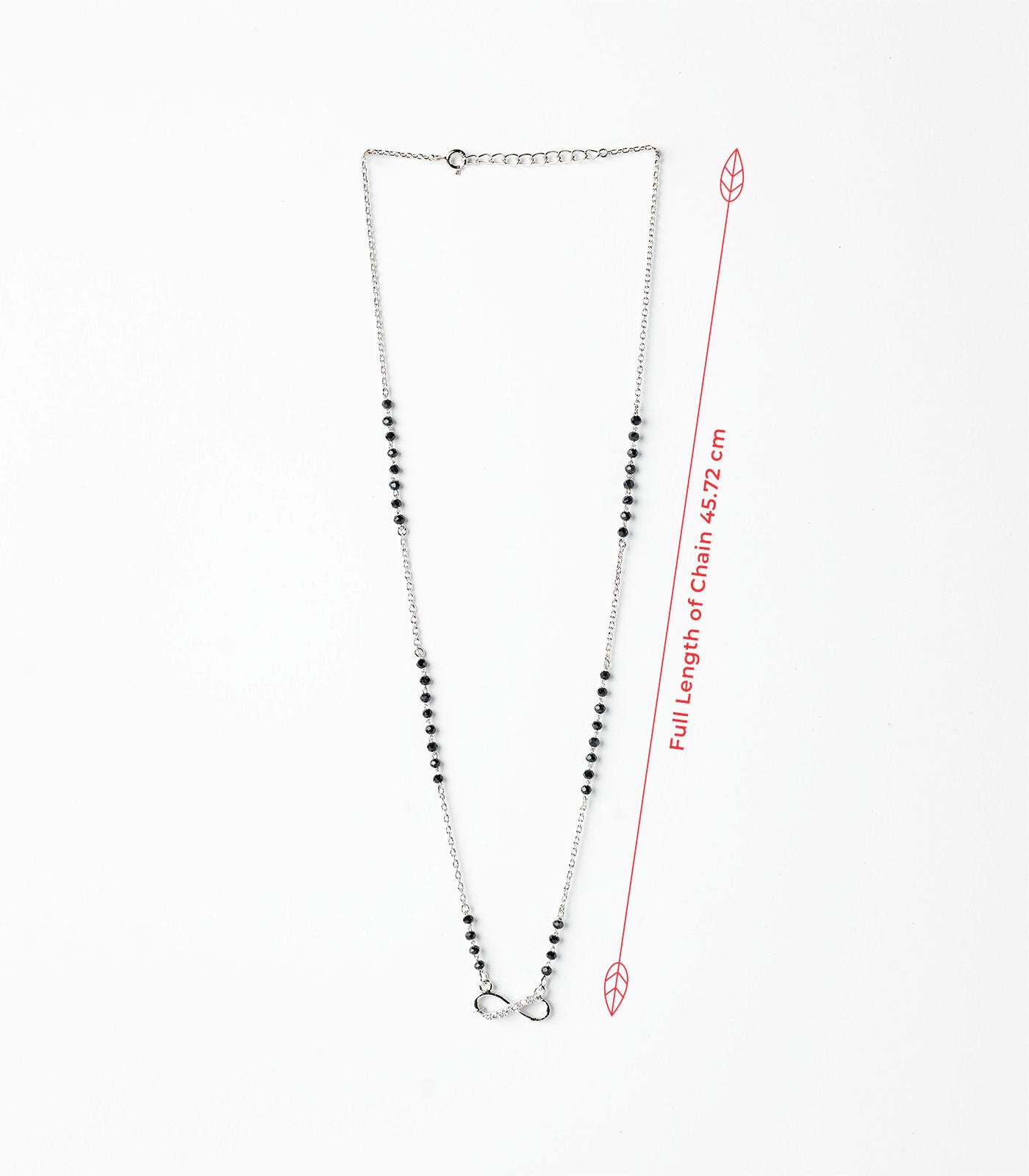Alia Bhatt Inspired Modern Mangalsutra (Silver)