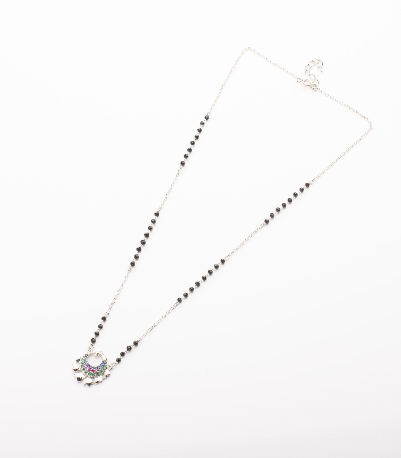 Peacock Mangalsutra (Silver)
