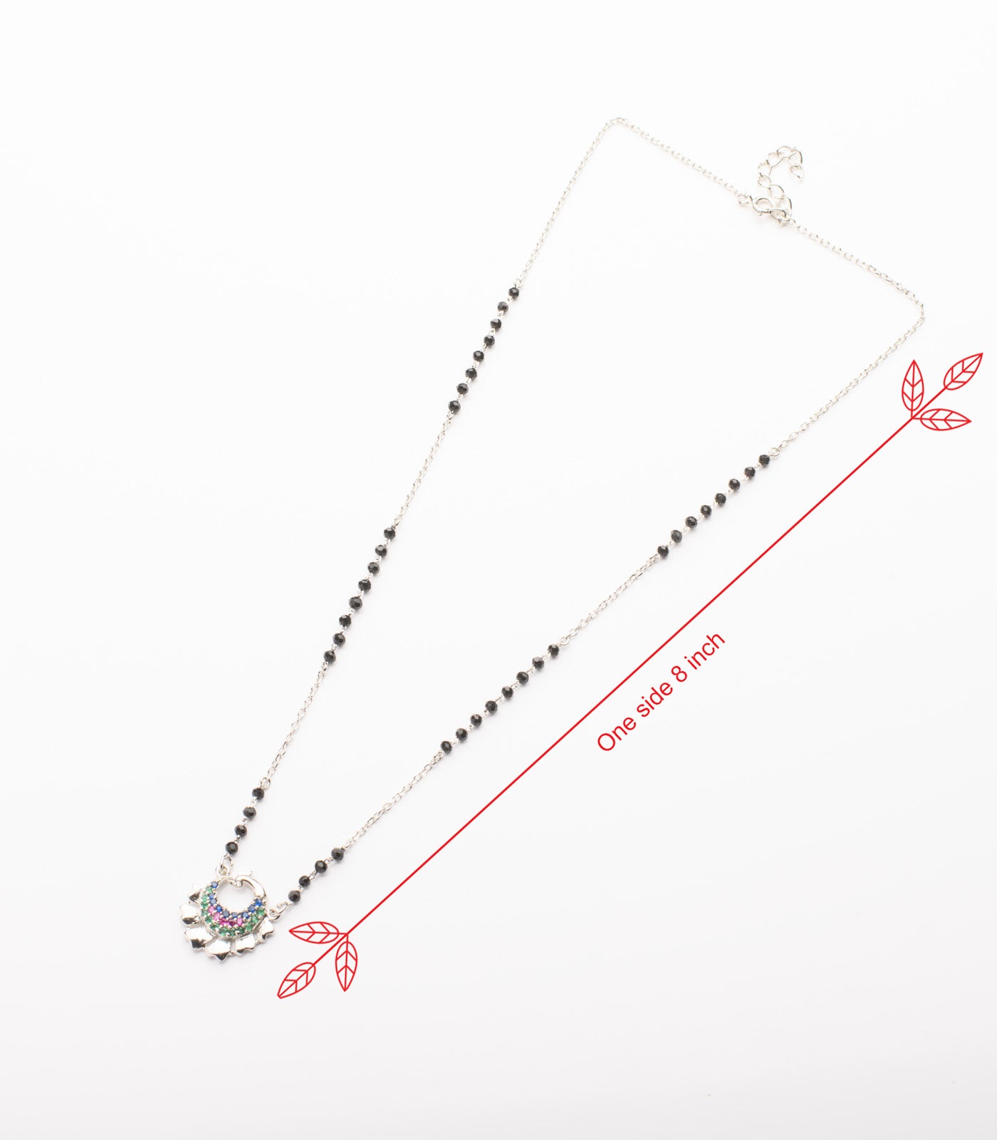 Peacock Mangalsutra (Silver)