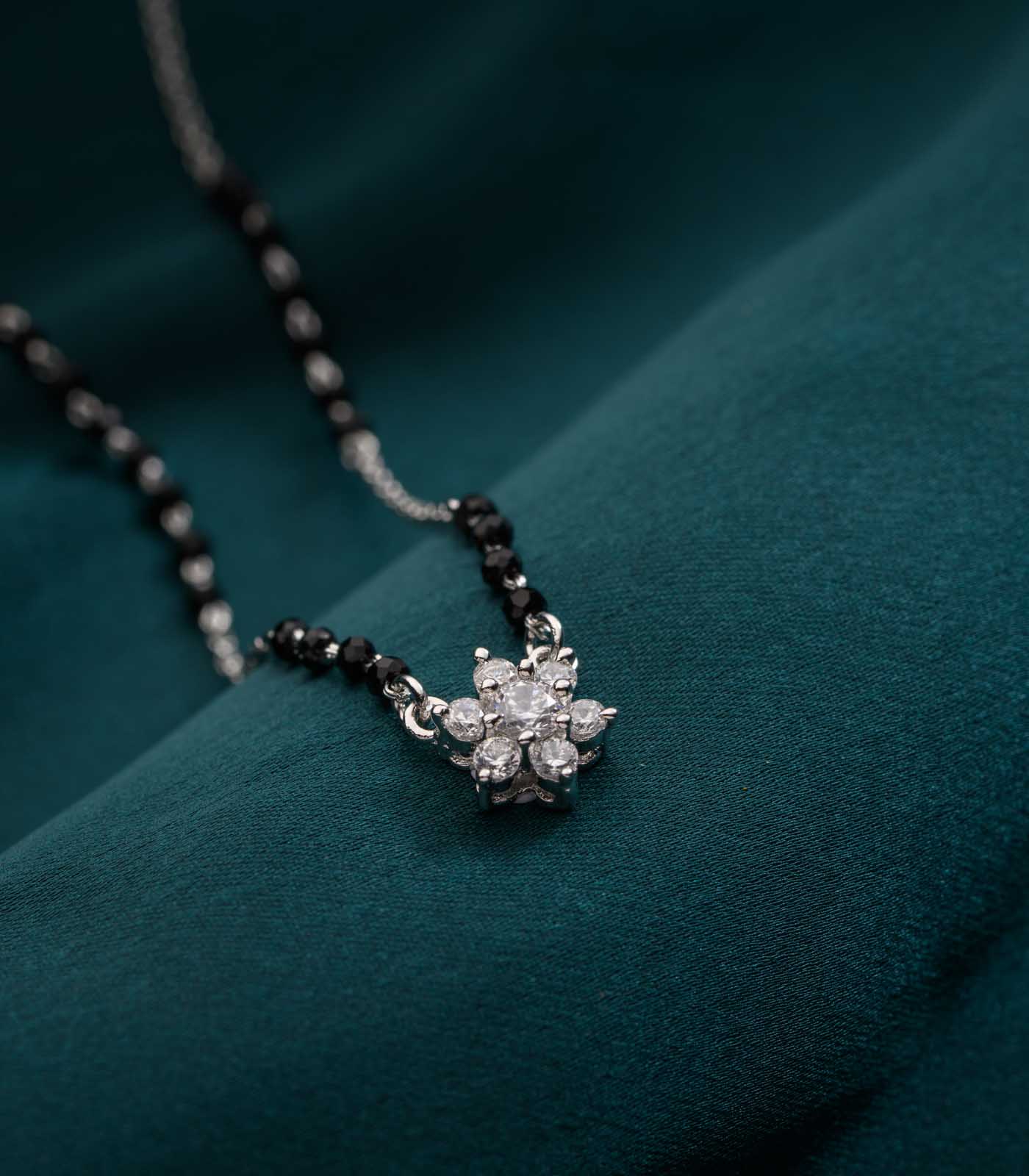 Daisy Love Mangalsutra (Silver)