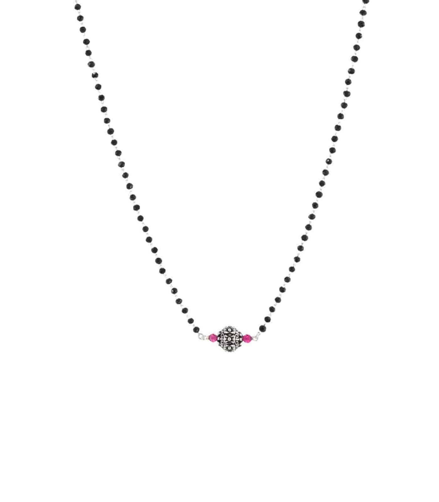 Single Orb Mangalsutra (Silver)