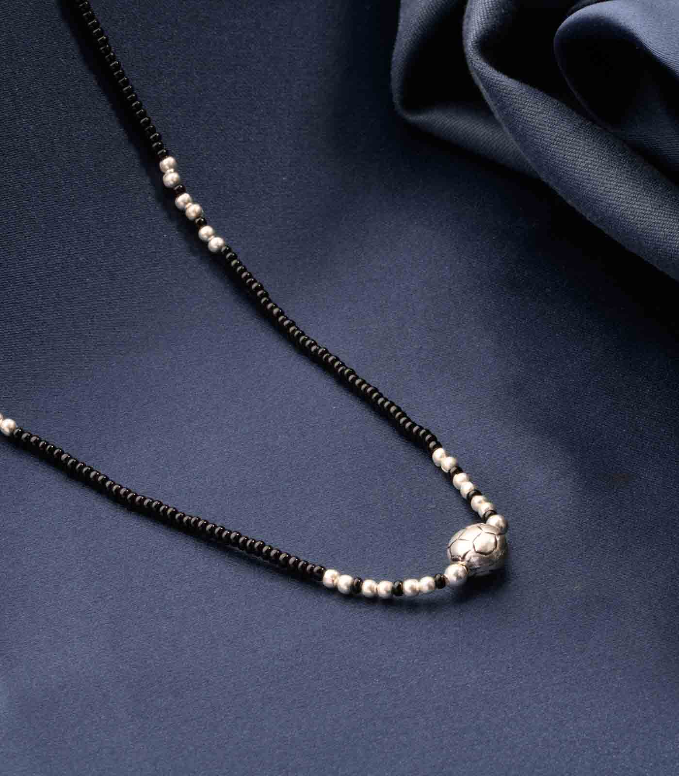 Silver Antique Mangalsutra