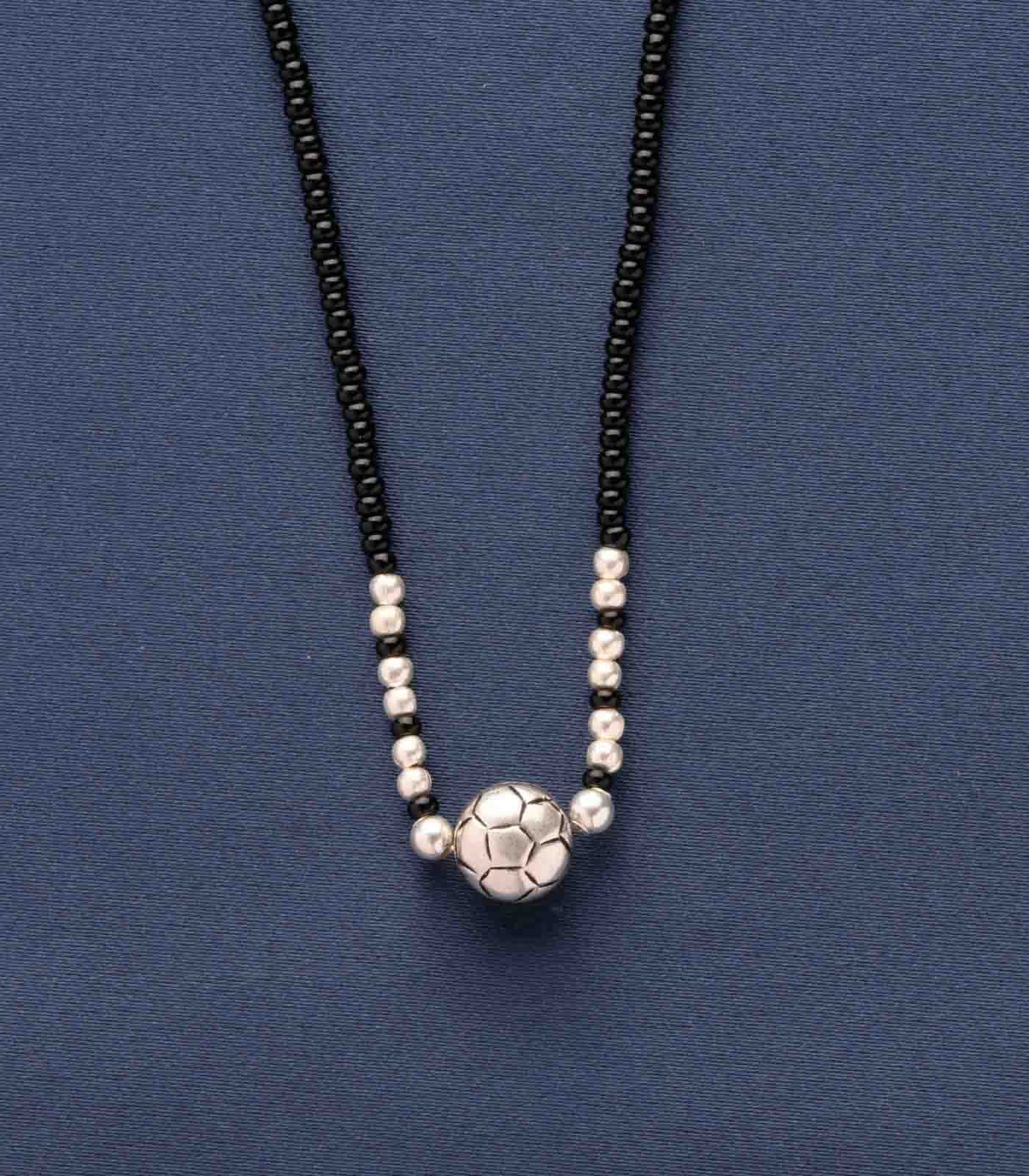 Silver Antique Mangalsutra