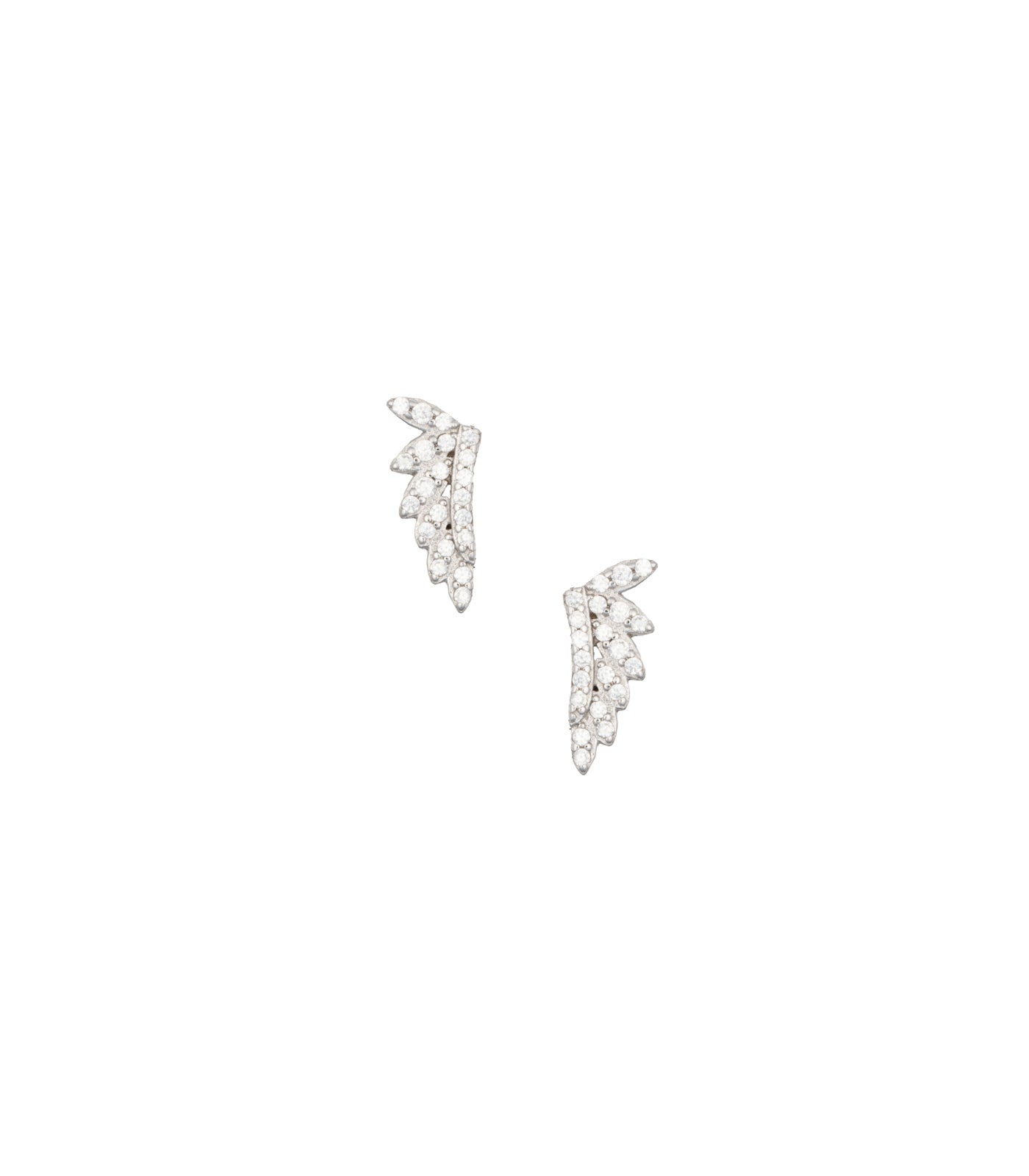 Stone Curve Mangalsutra Set (Silver)