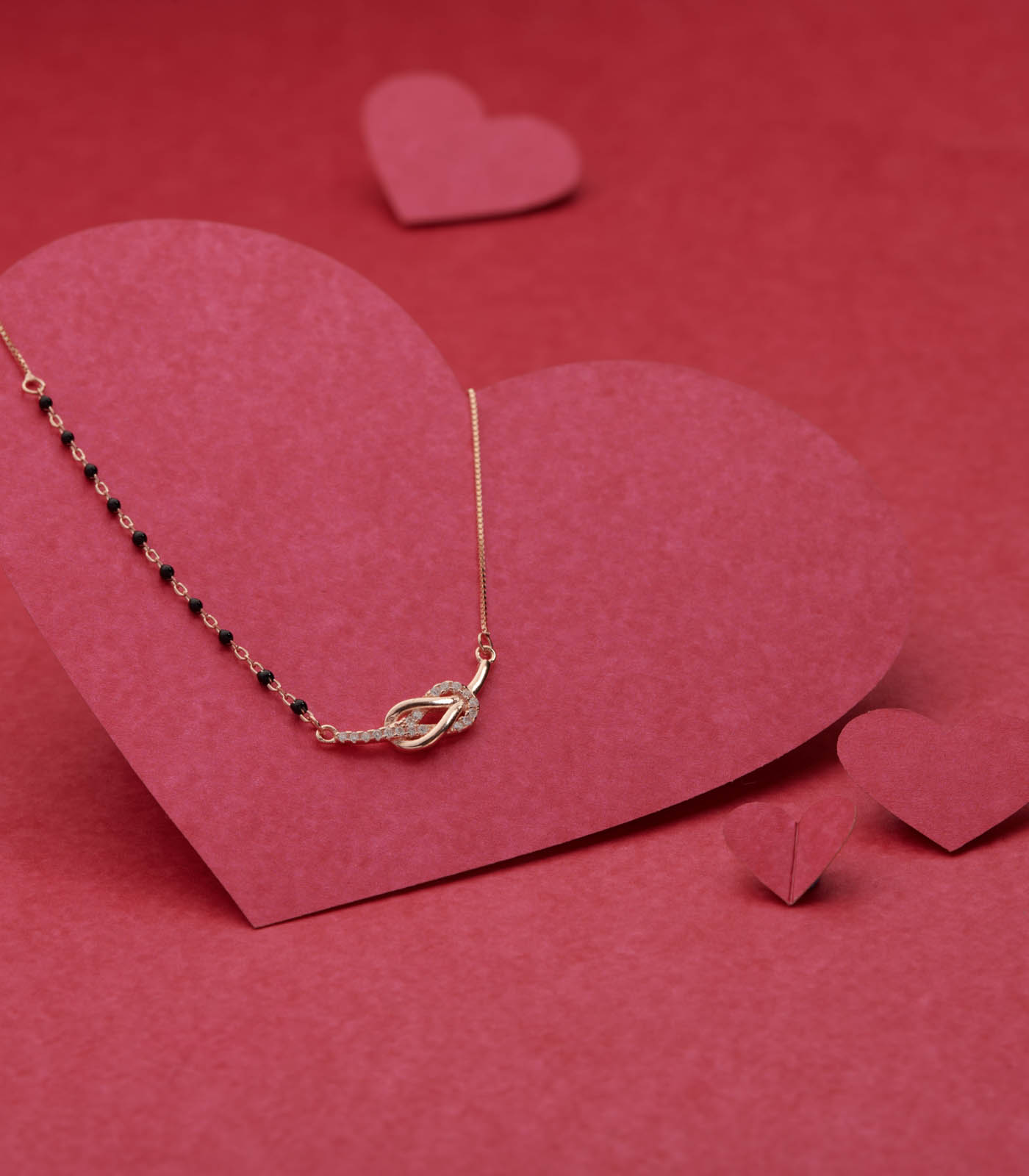 Infinity Stone Mangalsutra (Silver)