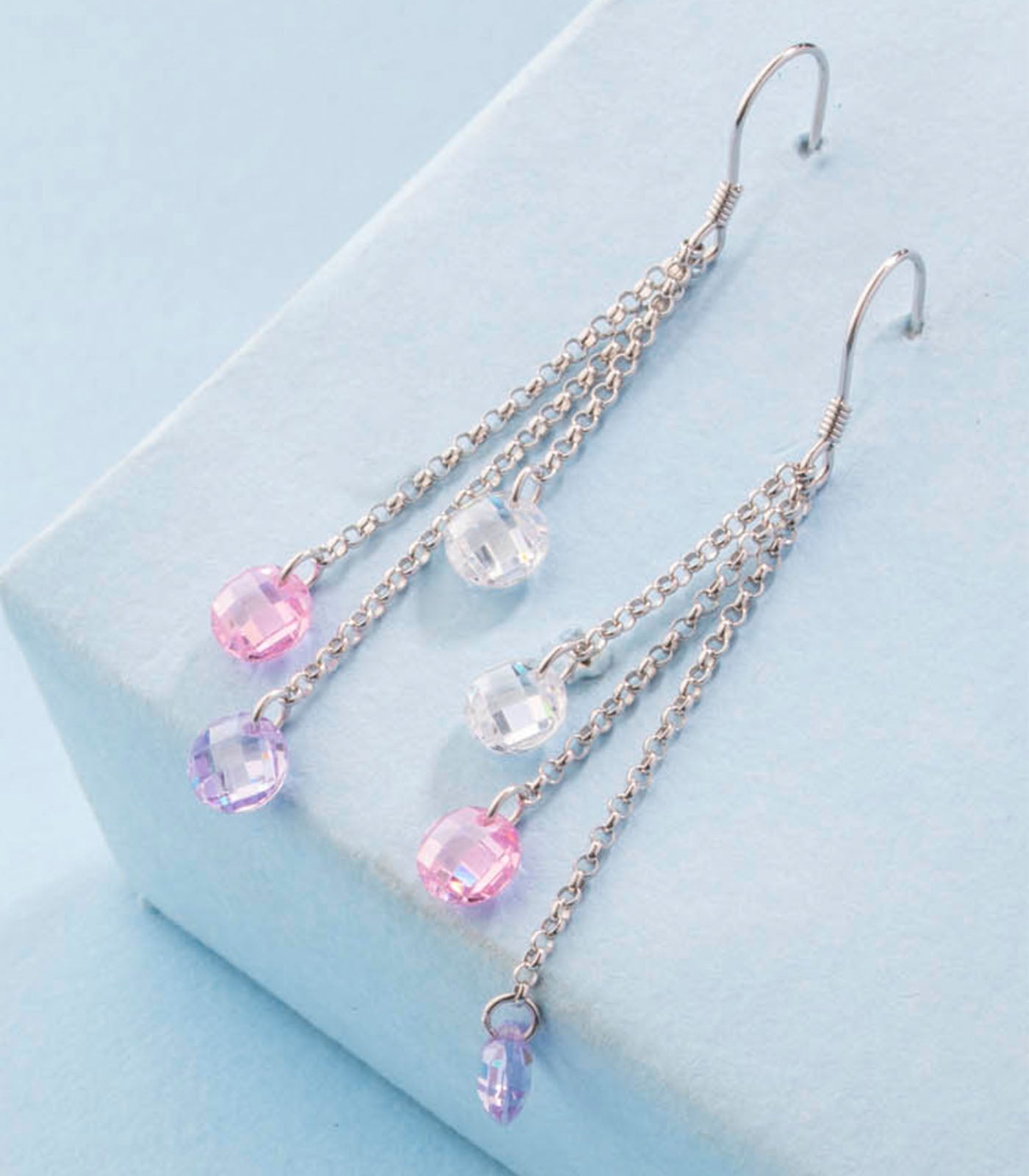 Wheel Of Fortune Necklace Set (Silver)