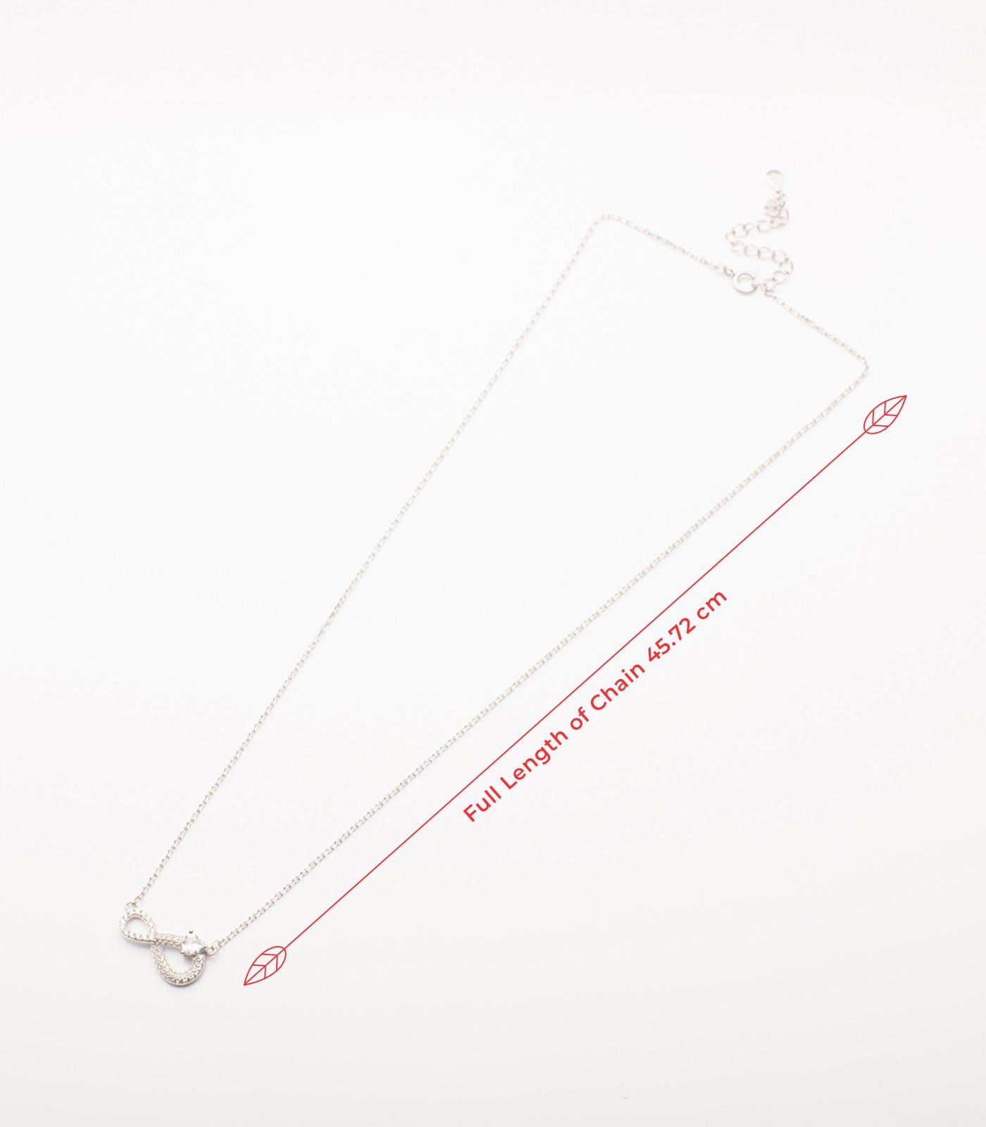 Infinite Love Necklace (Silver)