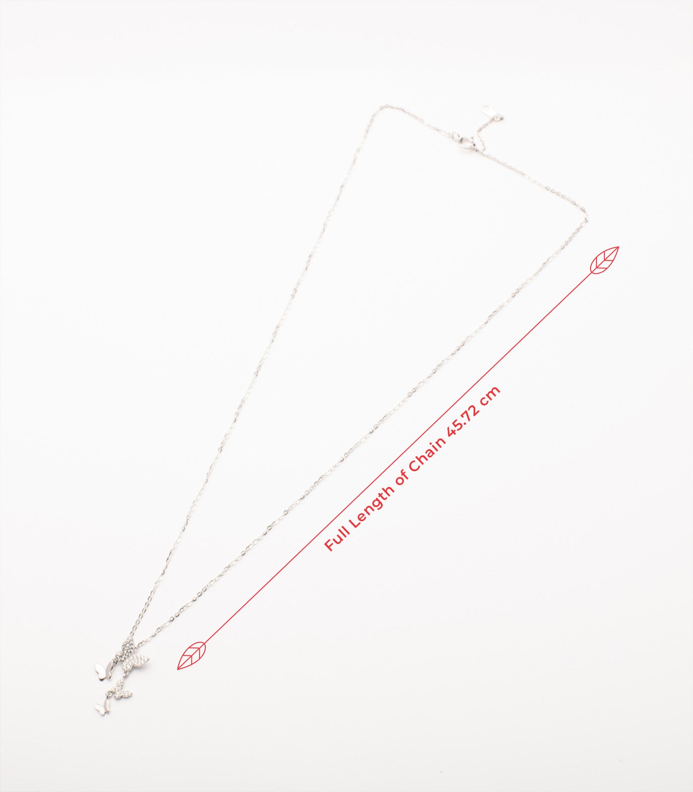 Flutter Necklace (Silver)