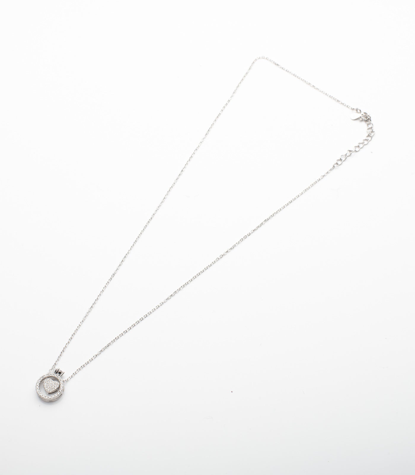 Heart Necklace (Silver)
