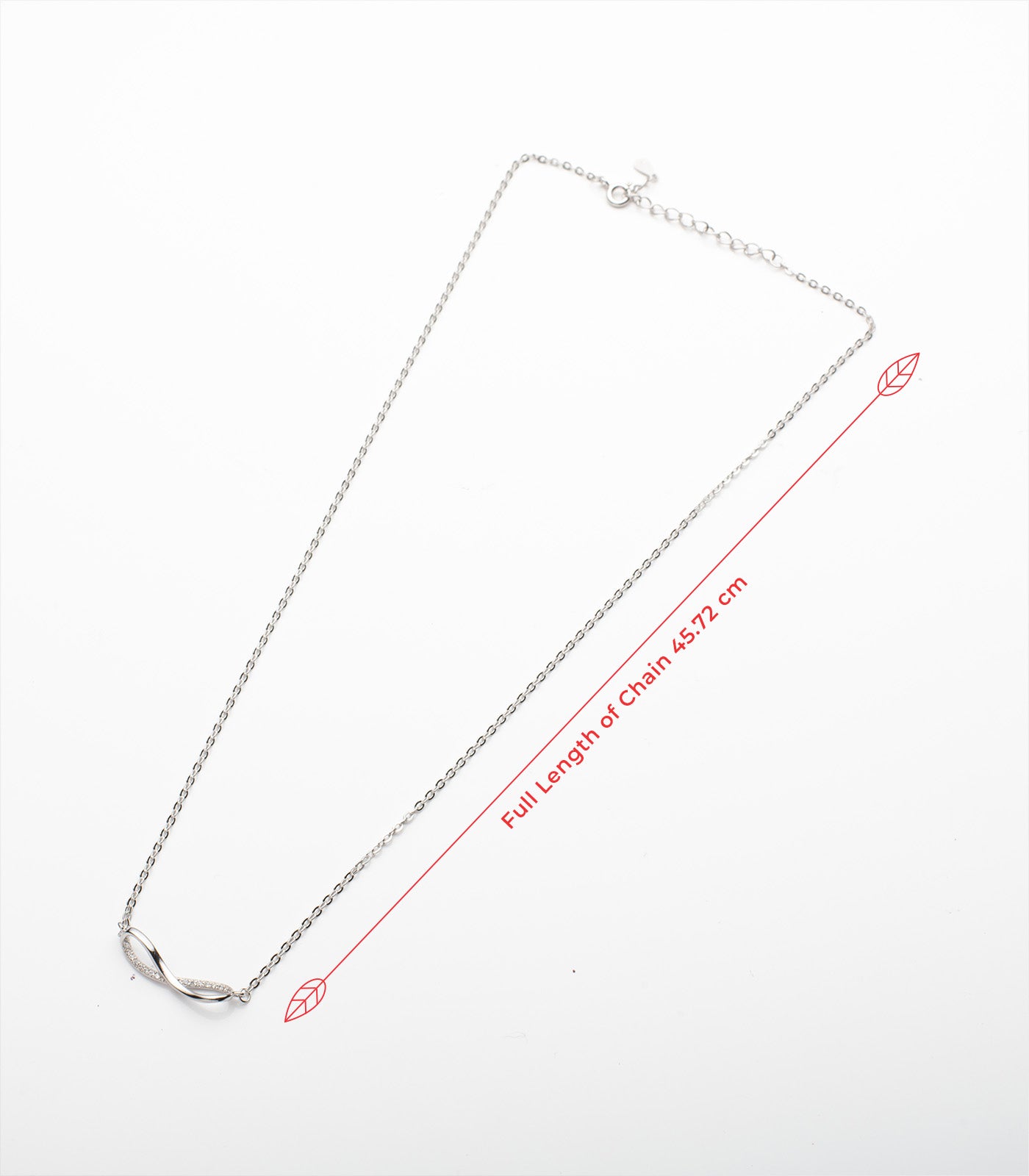 Infinity Necklace (Silver)