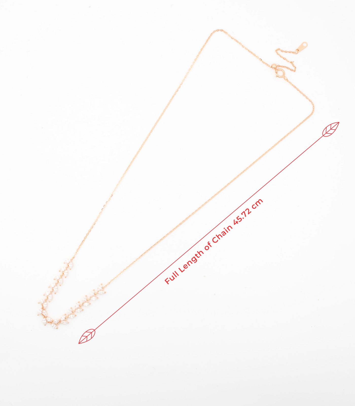 Garland Of Leaves Necklace (Silver)