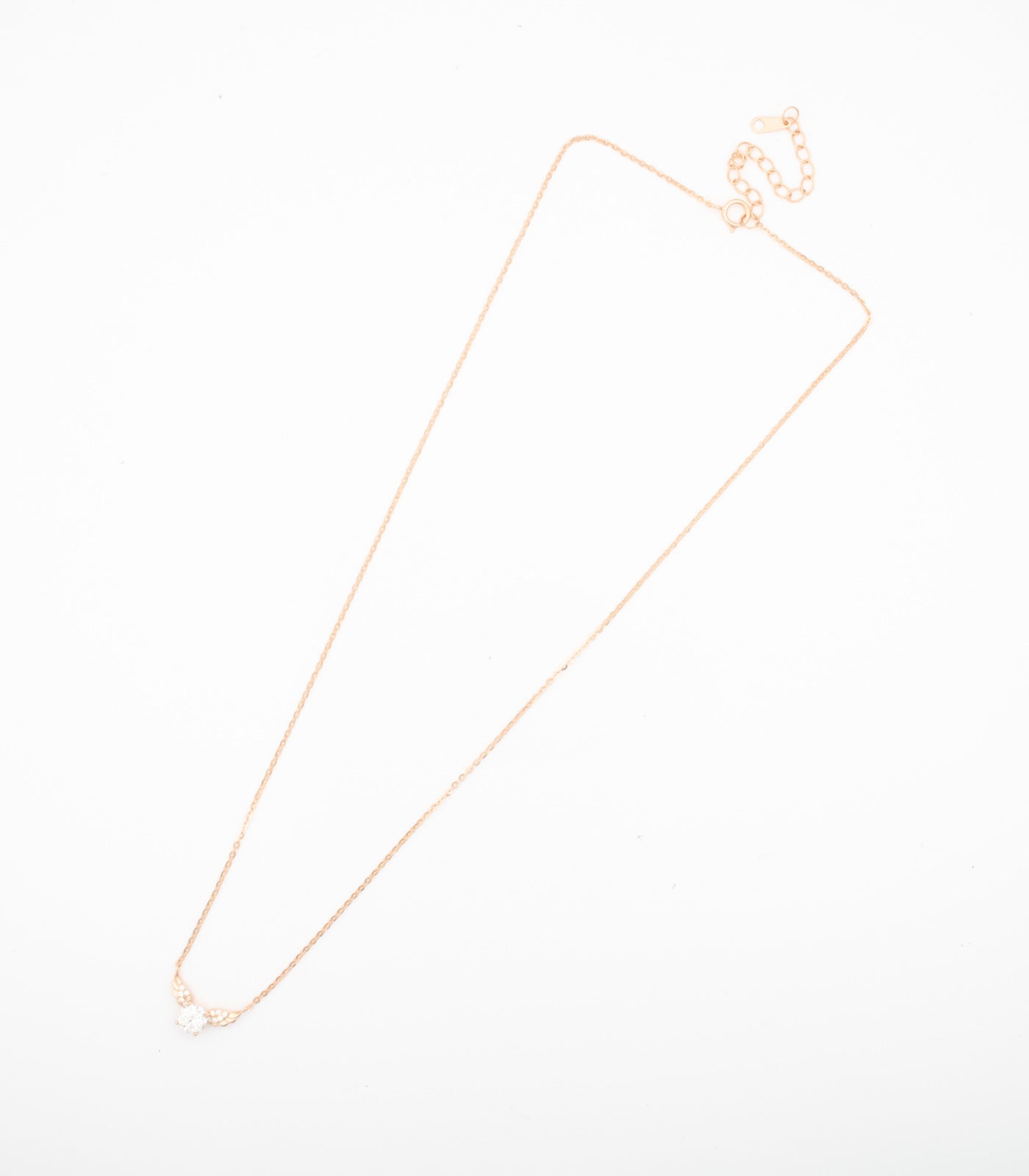 Gold Coloured Flying Sphere Necklace (Silver)