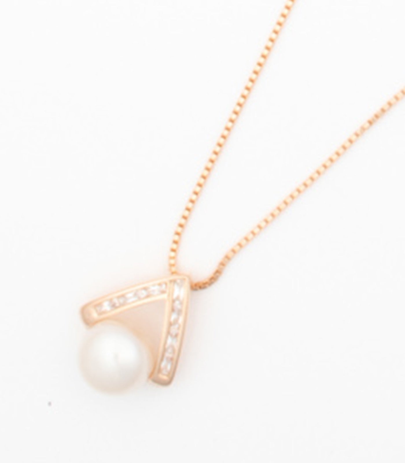 Pretty Pearl Necklace (Silver)