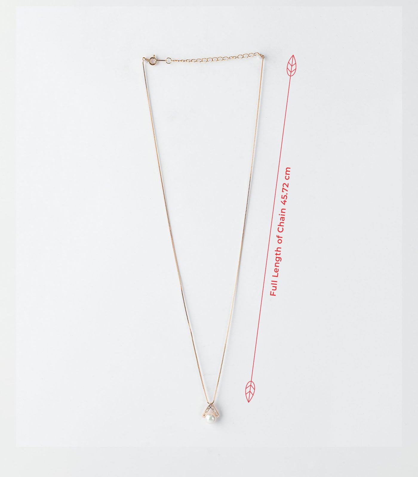Pretty Pearl Necklace (Silver)