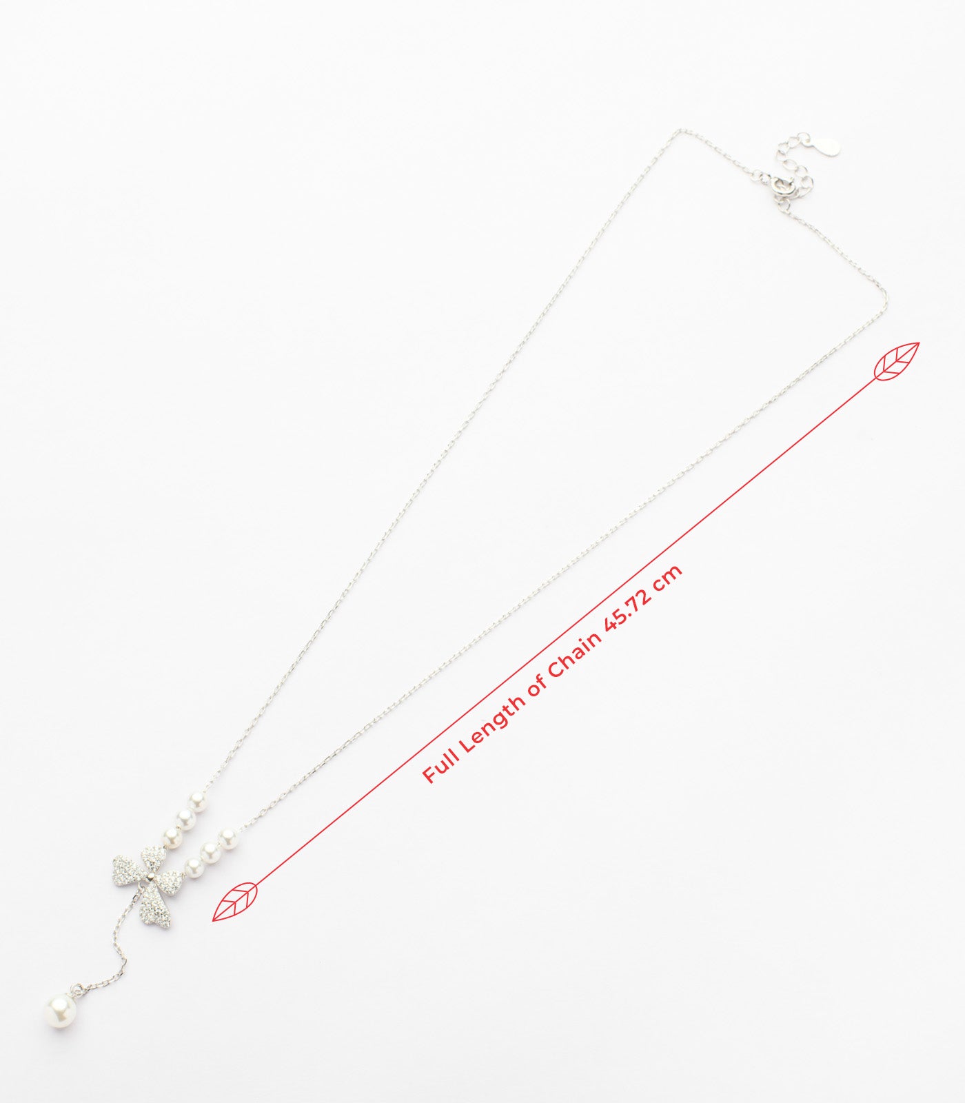 Quadra Pearl's Necklace (Silver)