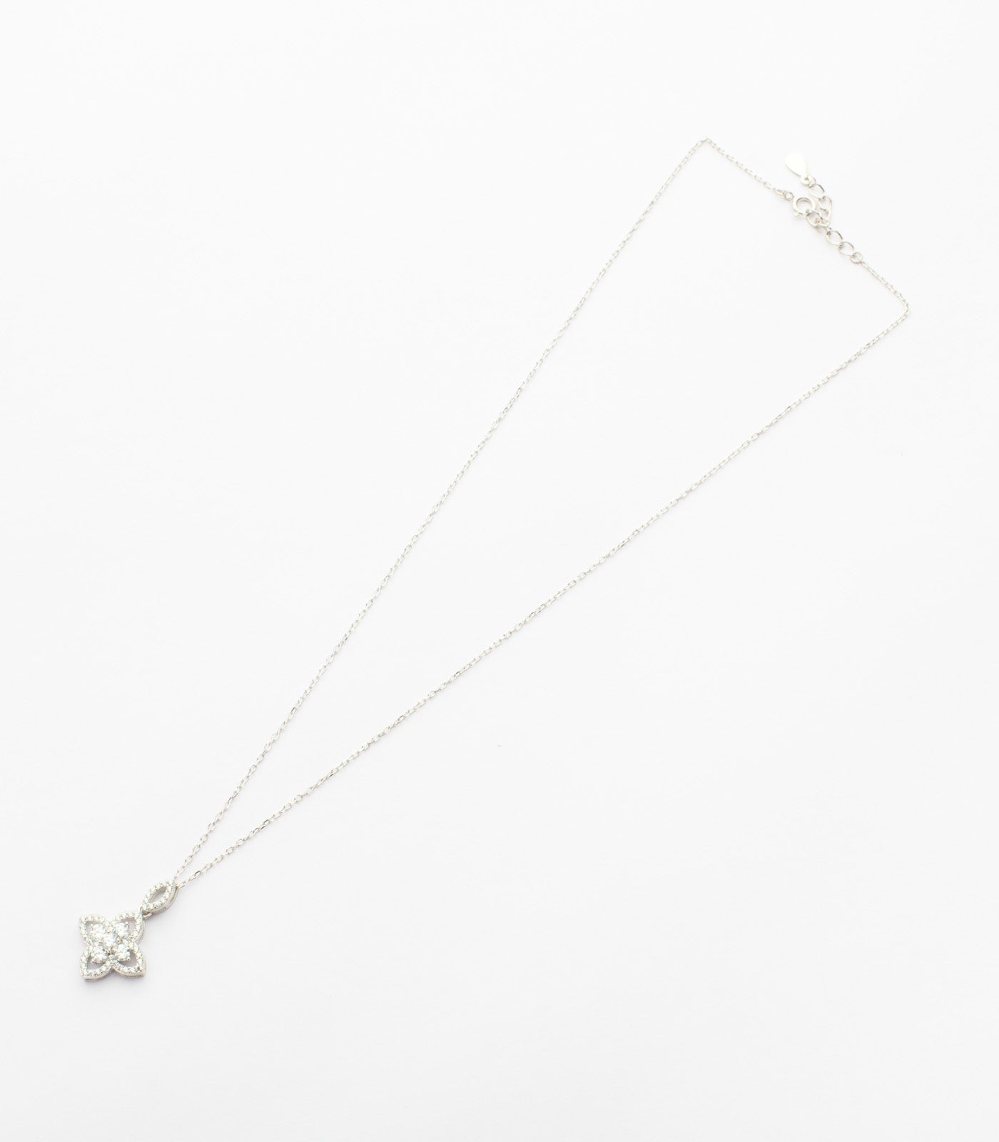 Blooming Blossom Necklace (Silver)