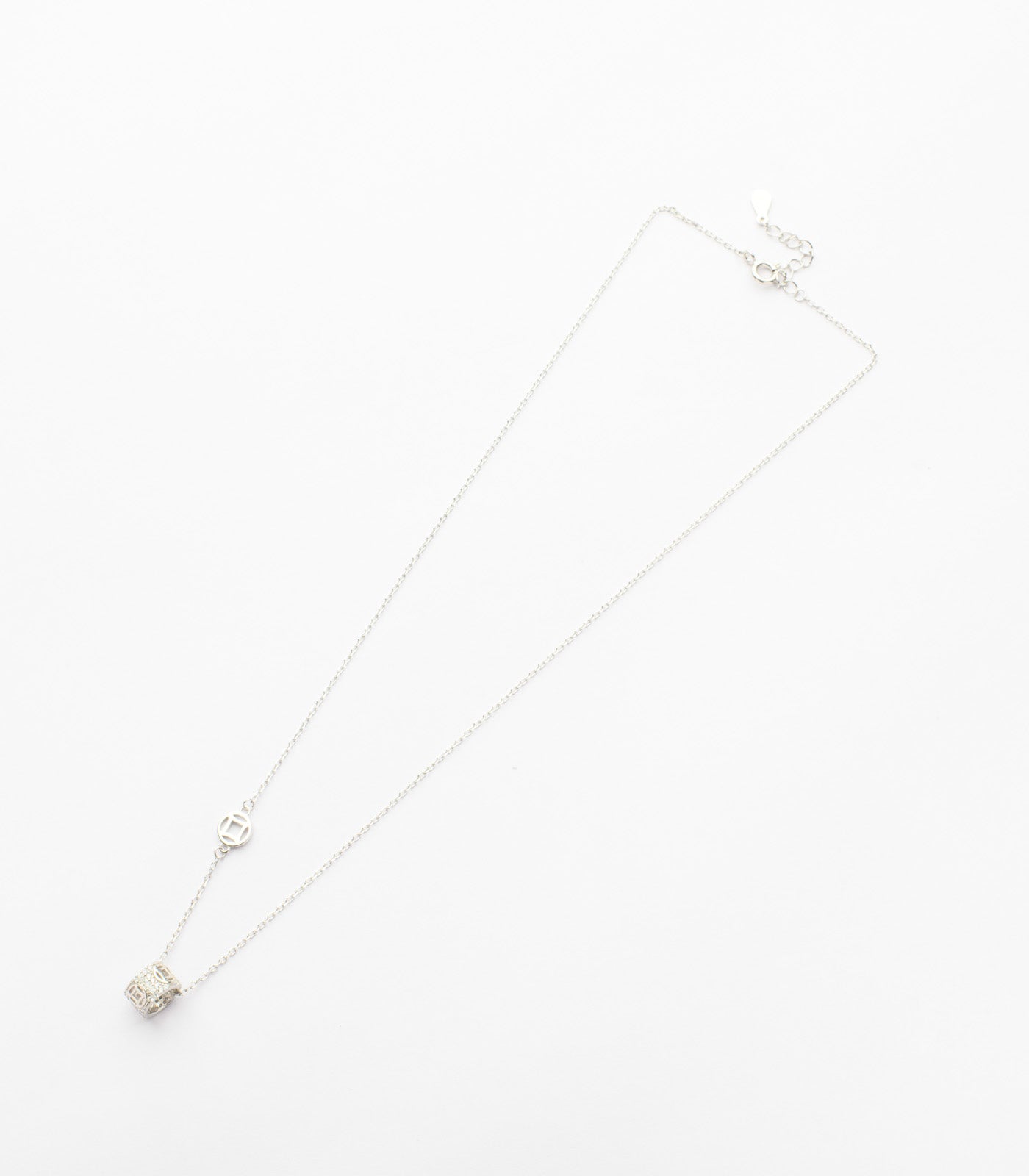 Ring Of Love Necklace (Silver)
