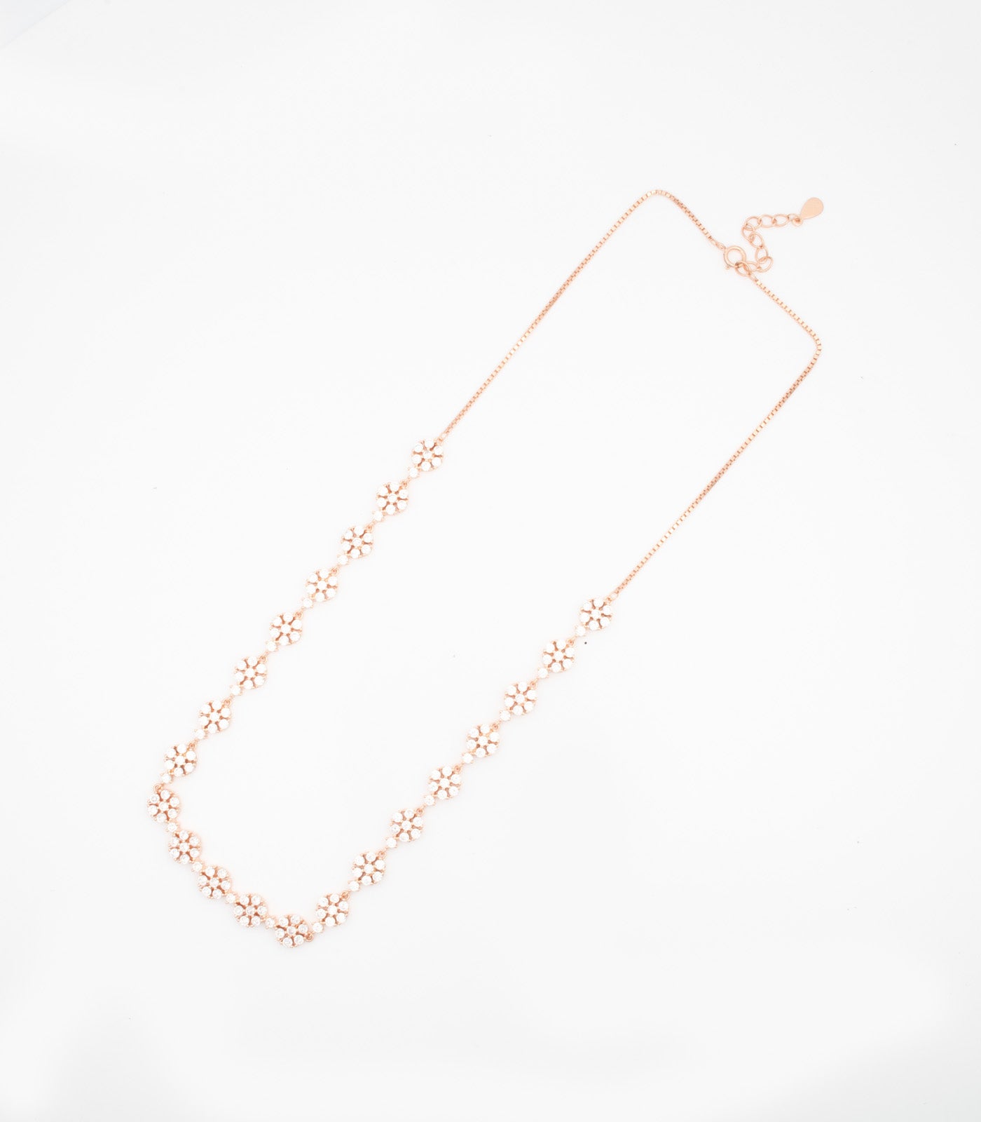 Kudi Shaped Necklace Set (Silver)