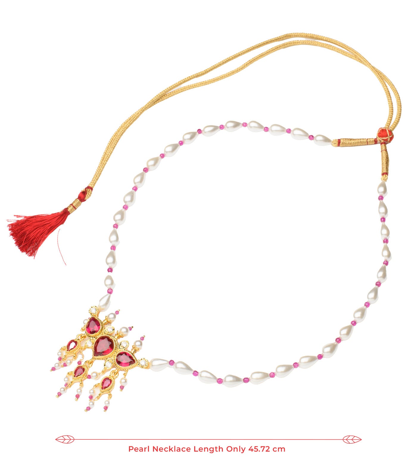 Silver Single Moti Mala Tanmani SET