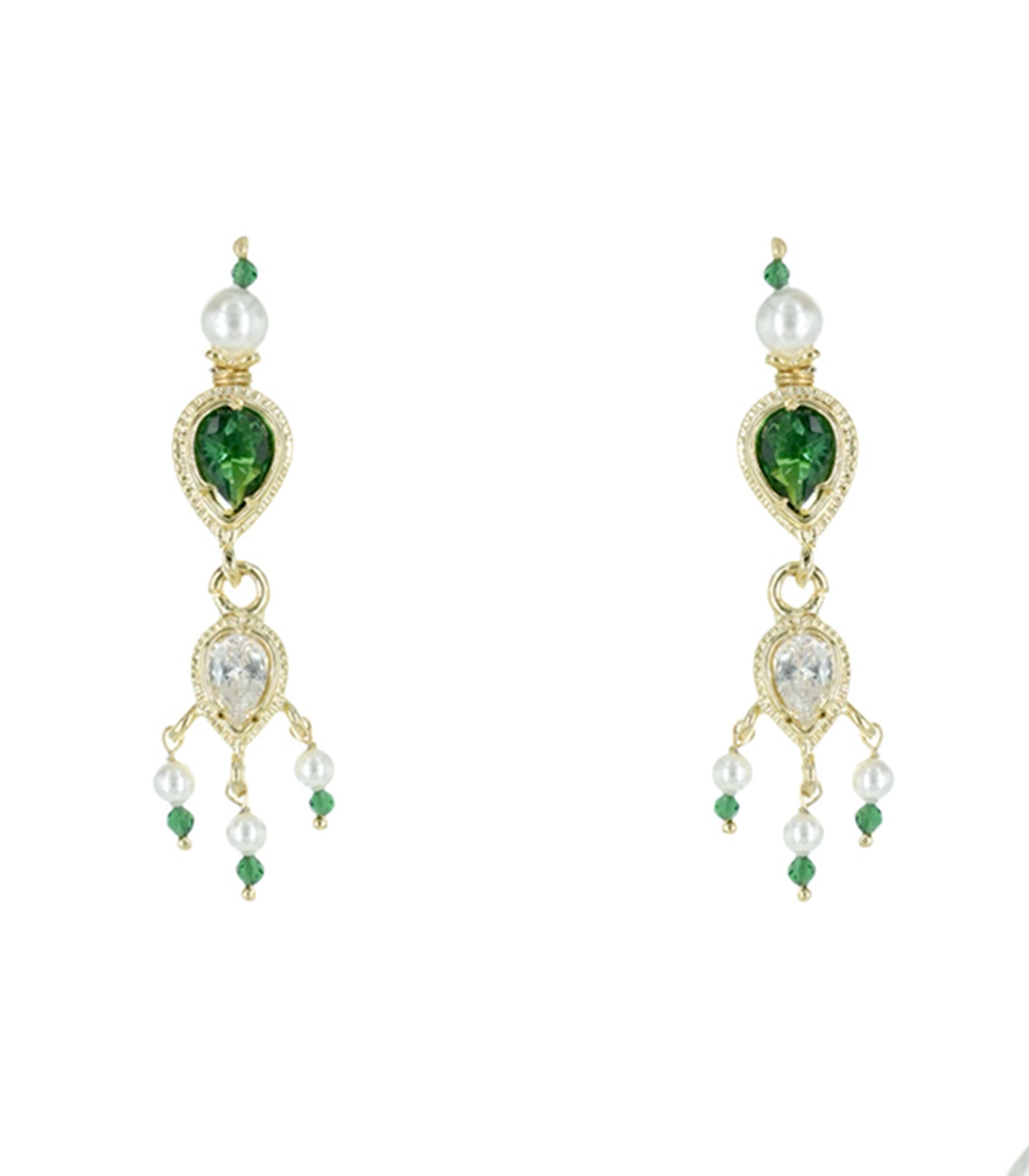 Silver Single Moti Mala Tanmani SET