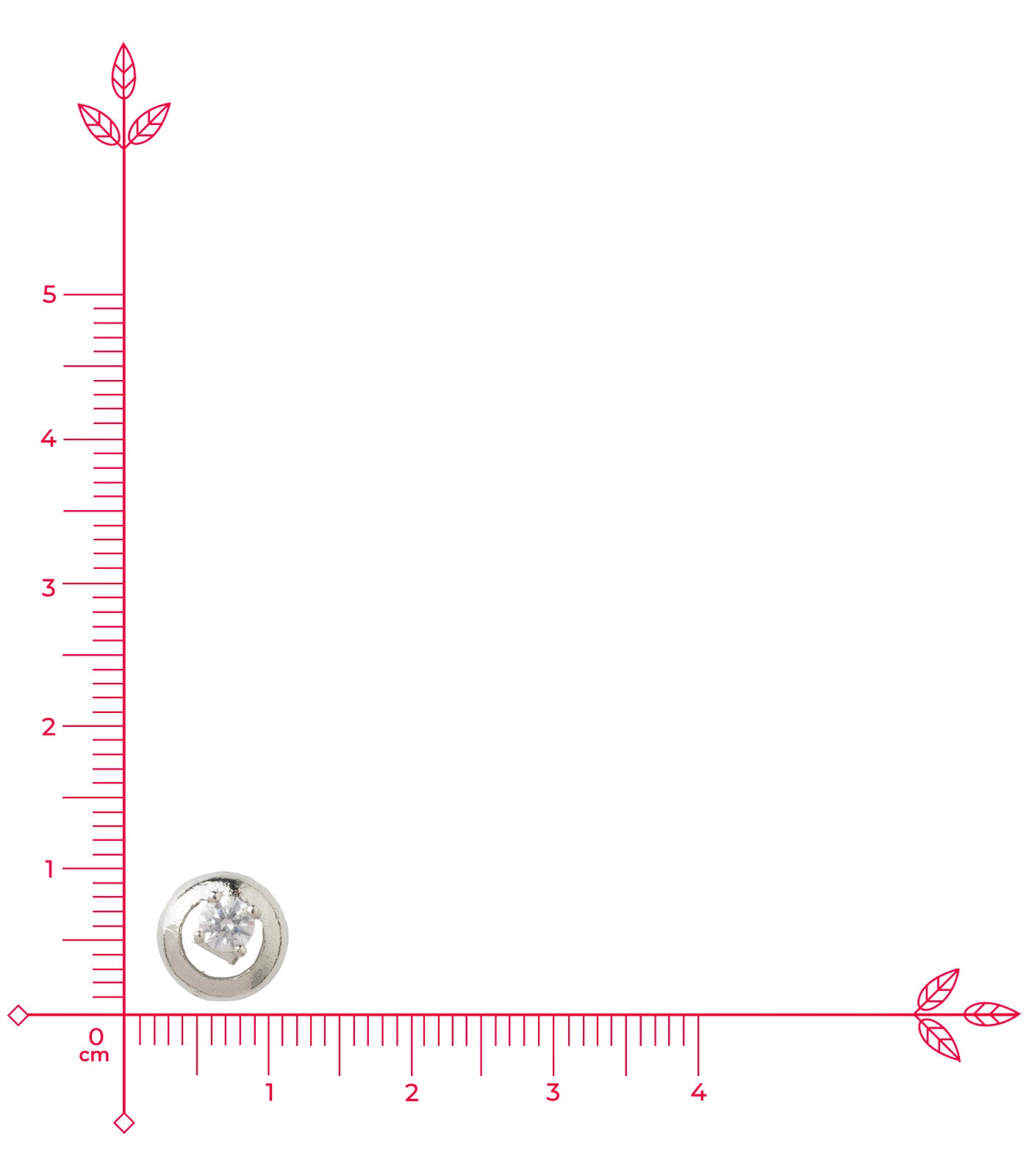 Premium Zircon Orb Necklace Set (Silver)