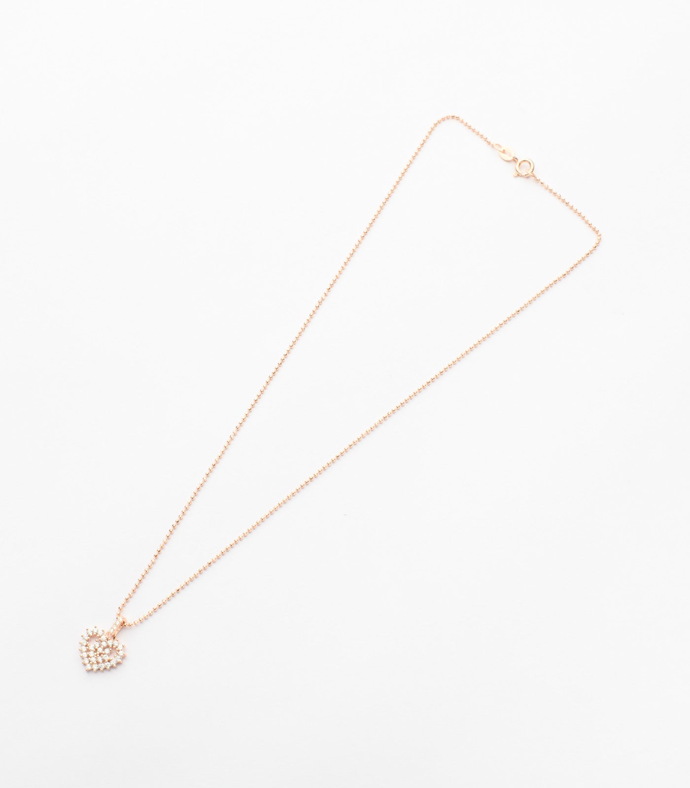 Filigree Heart Necklace Set (Silver)