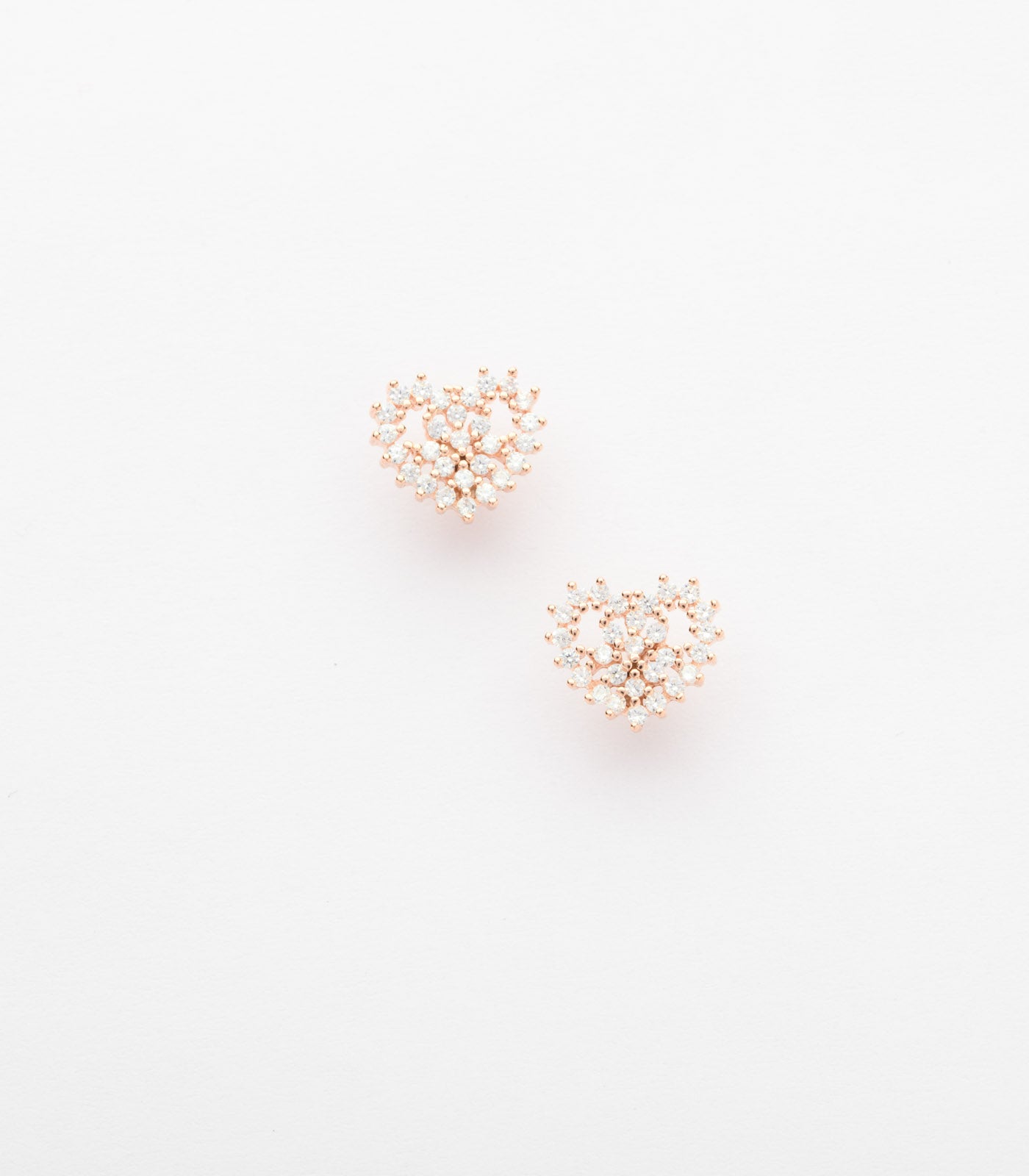 Filigree Heart Necklace Set (Silver)