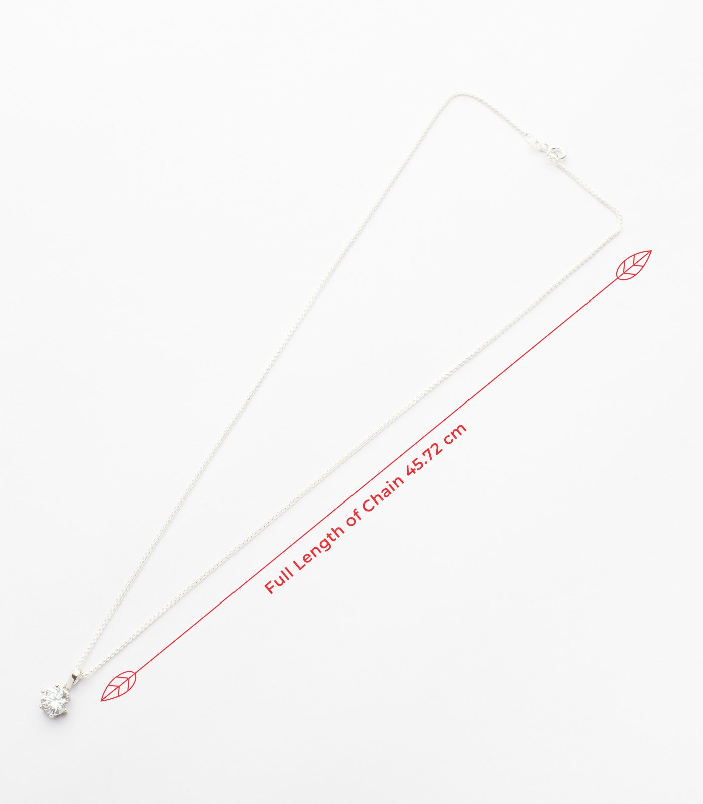 Radiate Cercar Necklace Set (Silver)