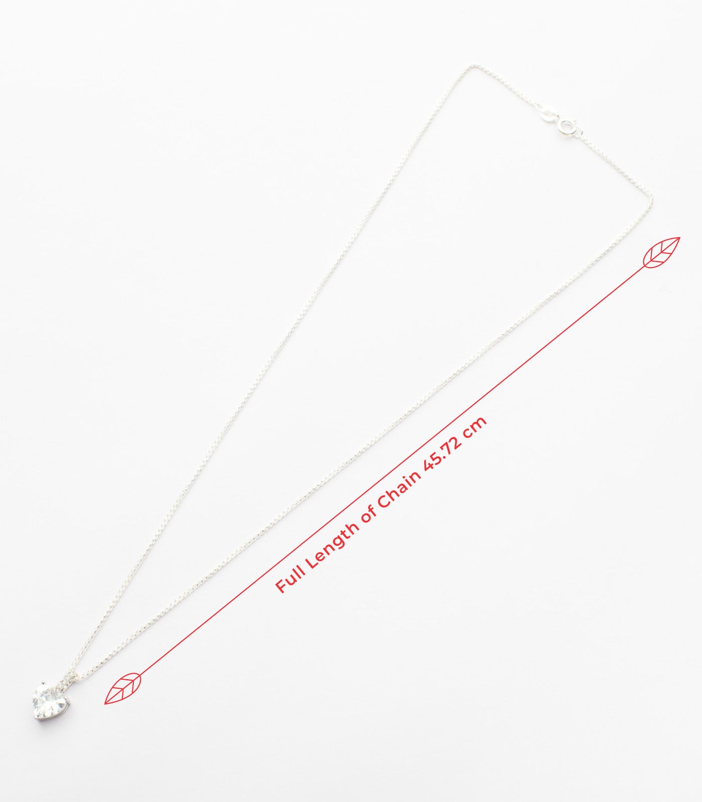 Corazon Necklace Set (Silver)