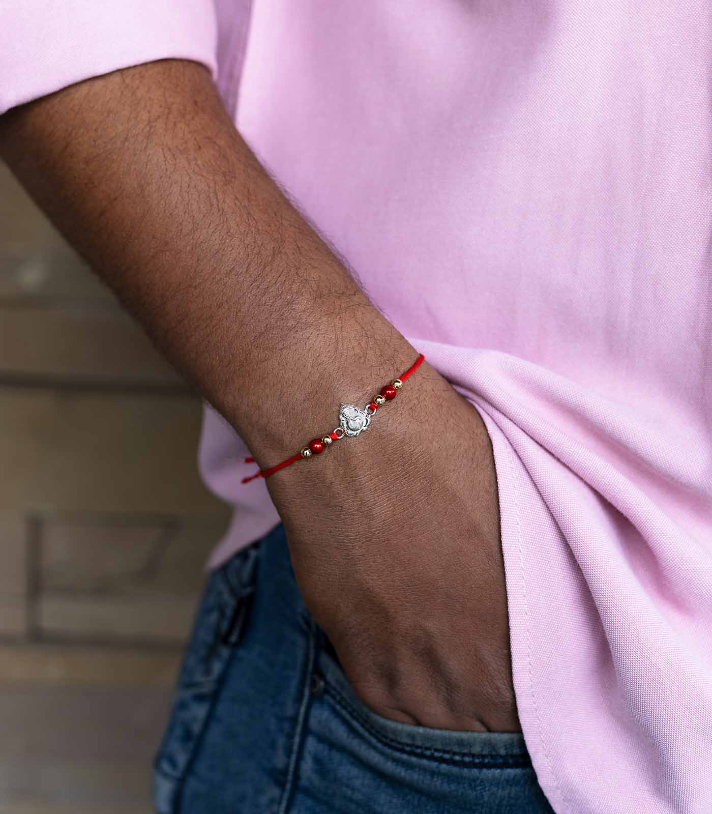 Silver Ganesh Rakhi