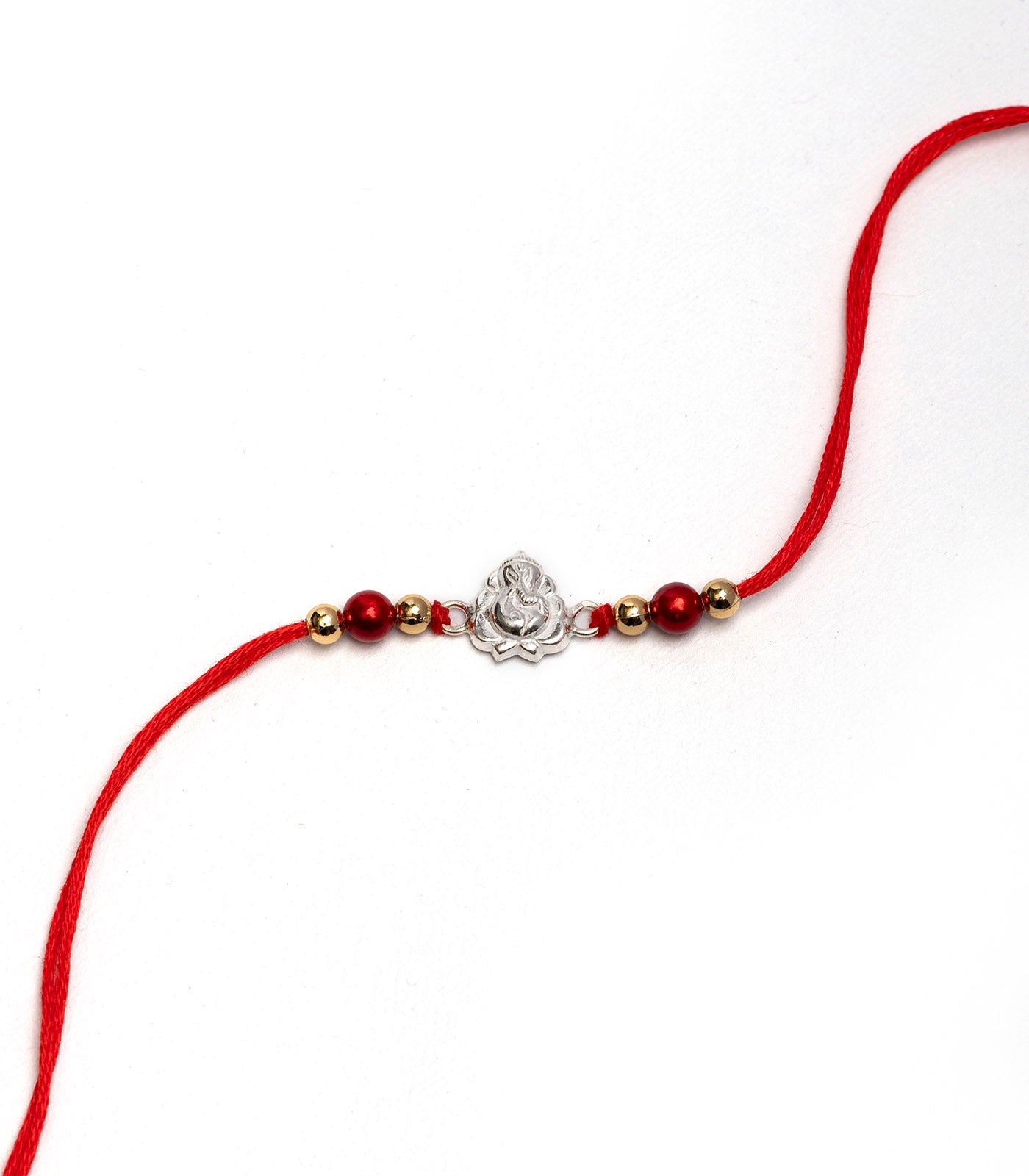 Silver Ganesh Rakhi
