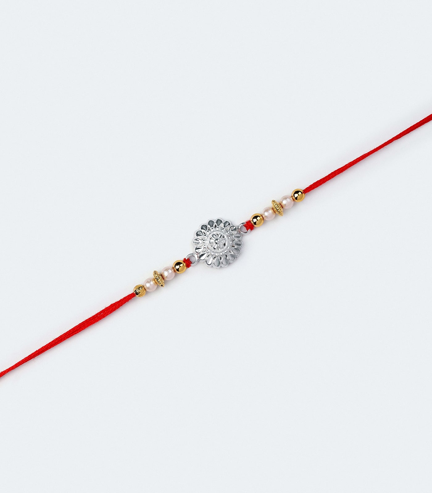 Silver Divine Chakra Rakhi