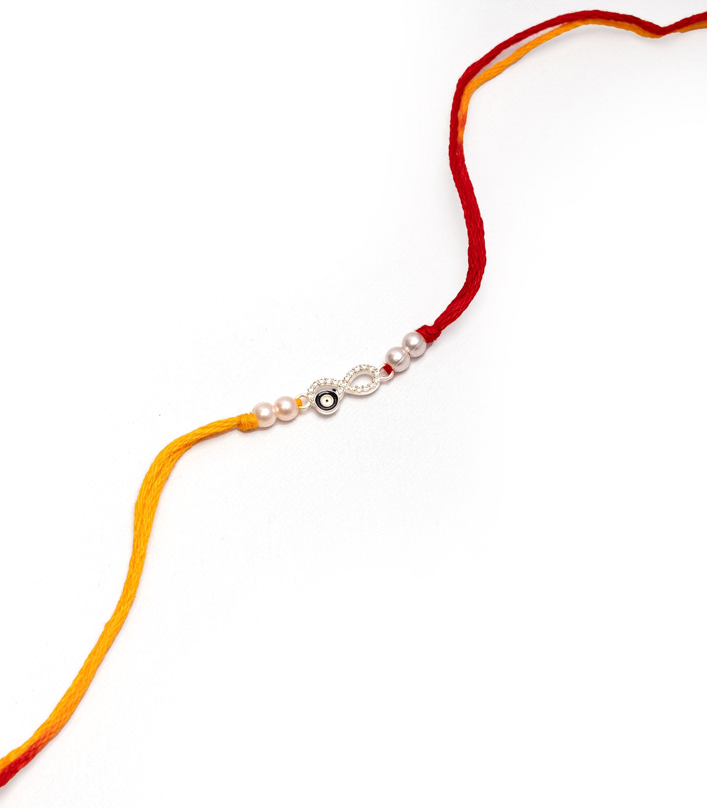 Silver Infinity Rakhi