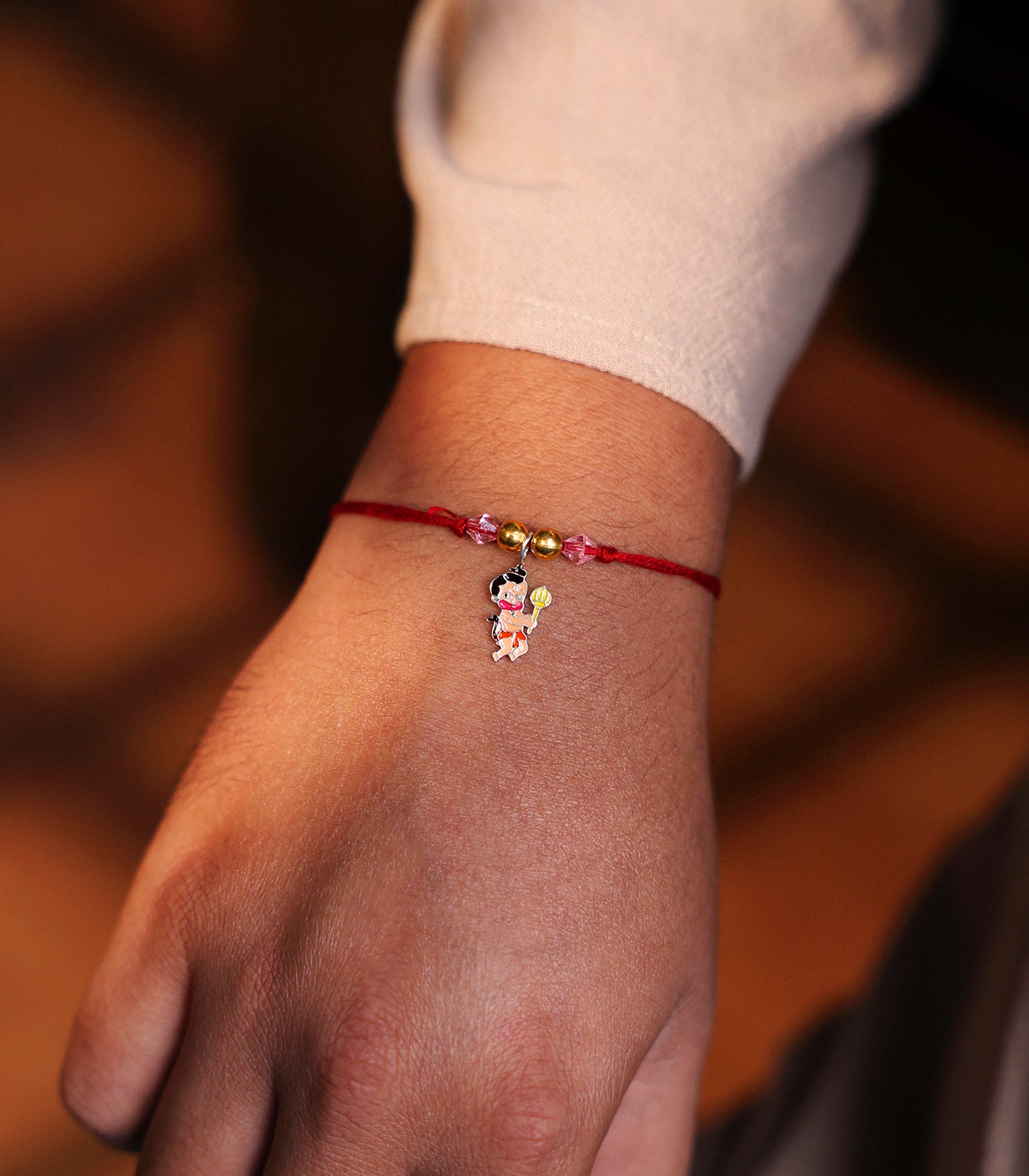 Silver Bal Hanuman Rakhi