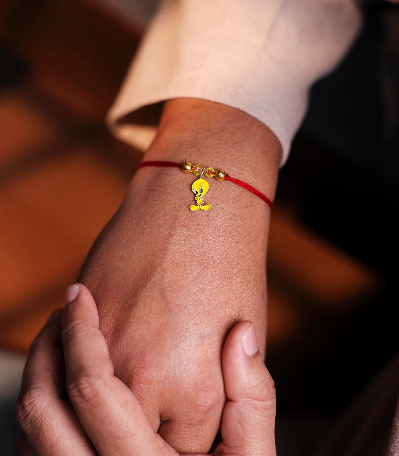 Silver Tweety Rakhi