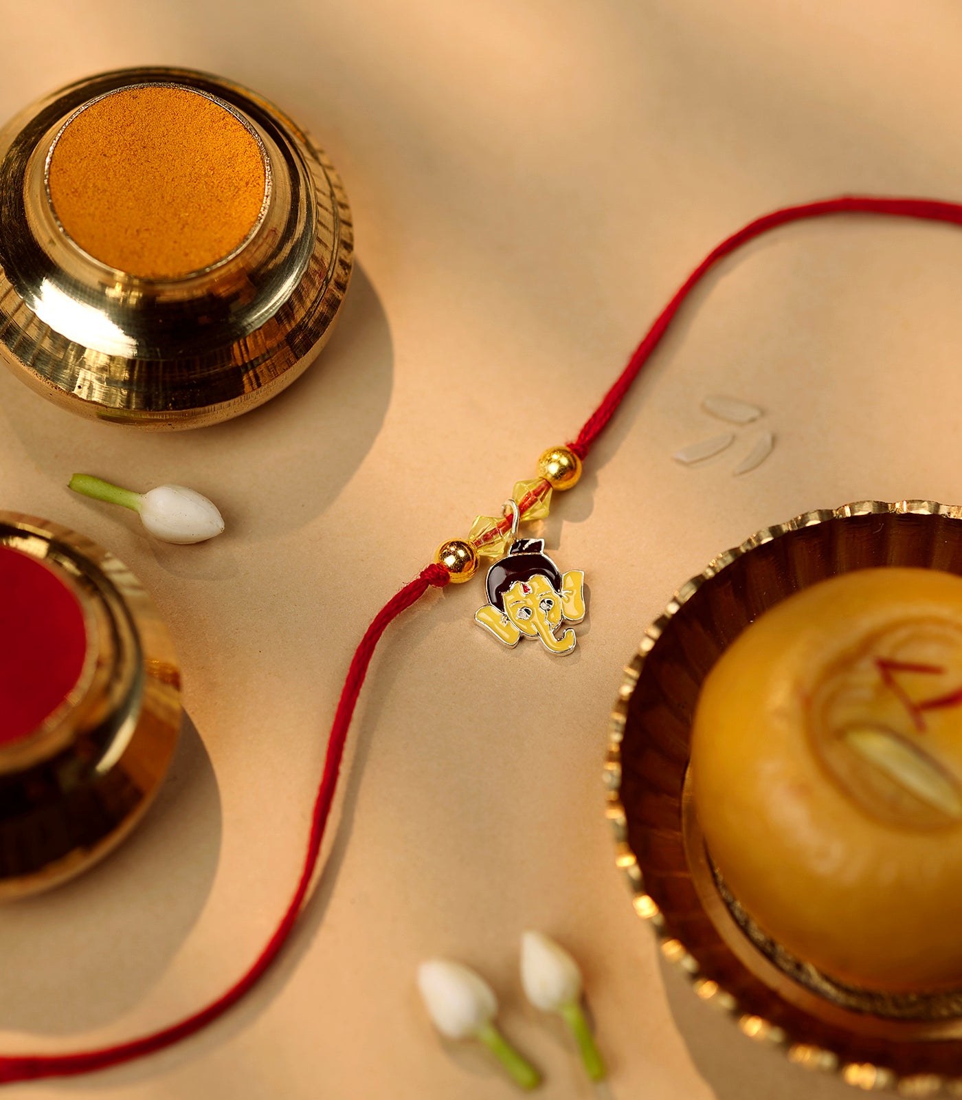 Silver Bal Ganesh Rakhi