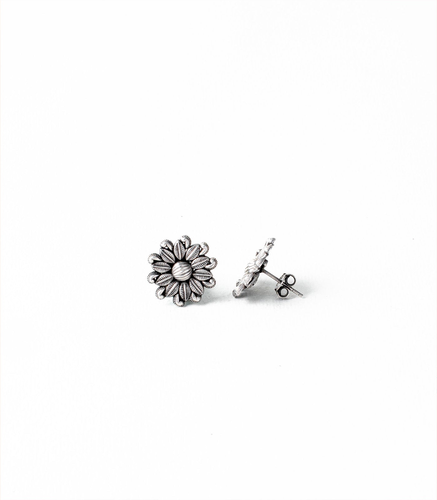 Leafy Core Oxidized Tops (Silver)