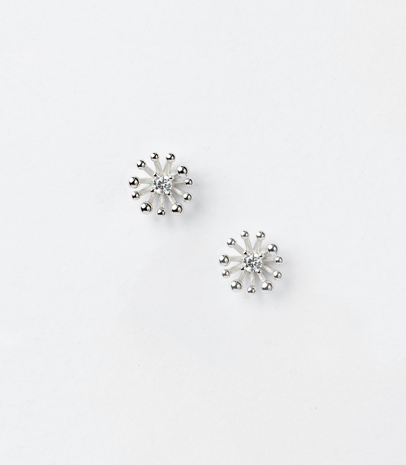 Floral Charm Tops (Silver)