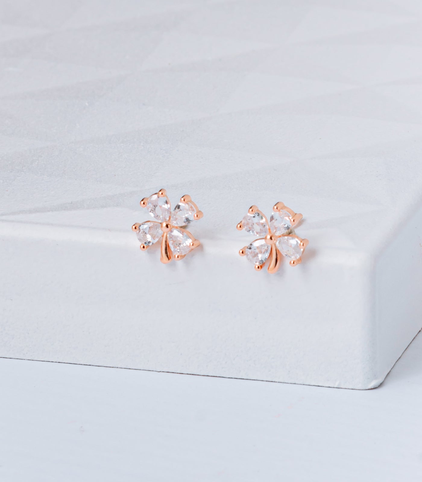 Rose Gold Floral Tops (Silver)