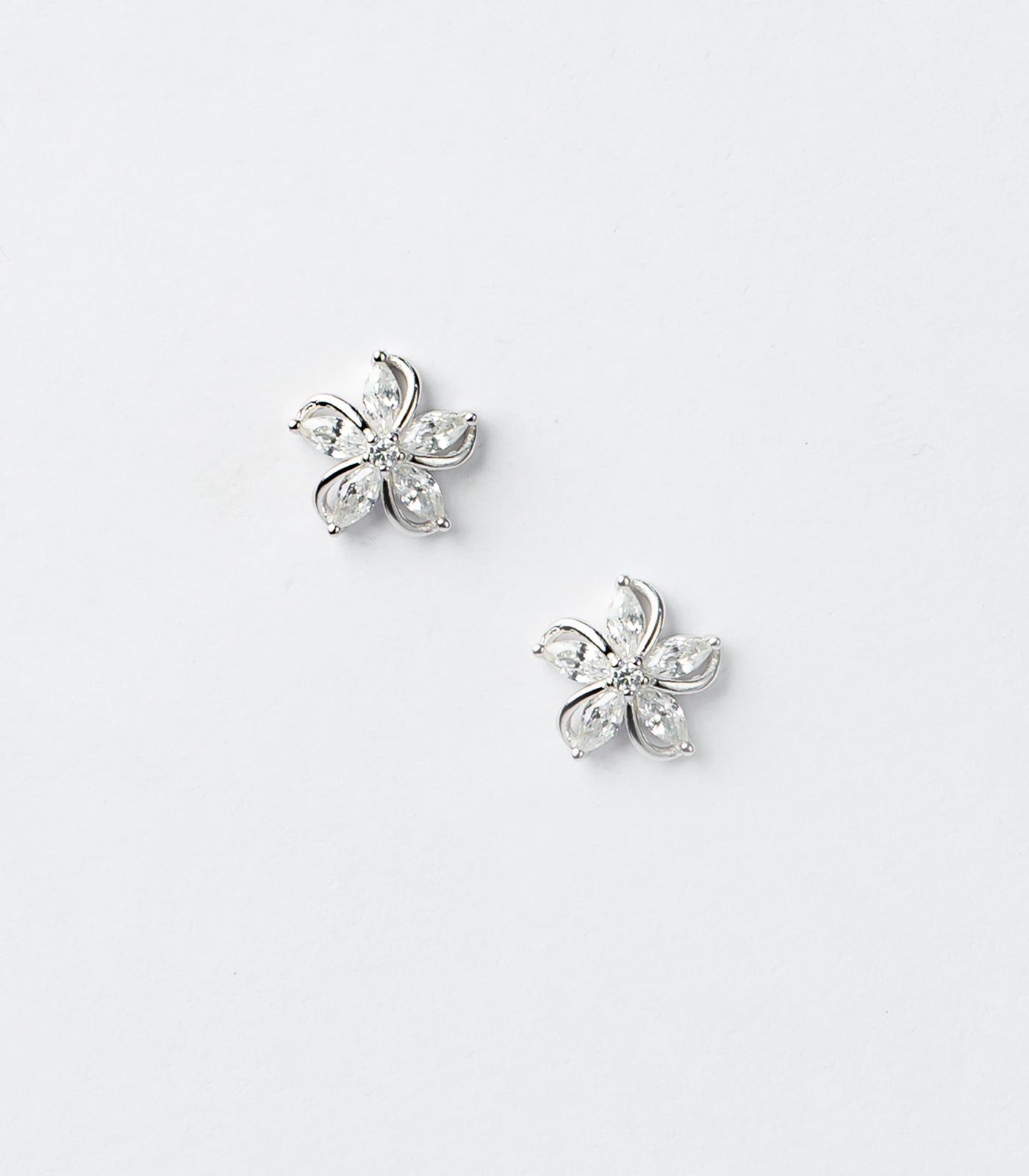 Crystal Star Tops (Silver)