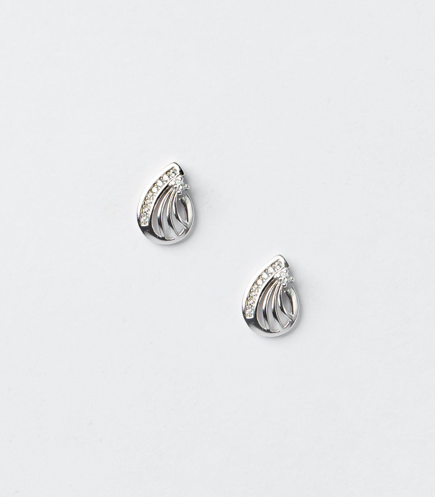 Crystal Drop Tops (Silver)