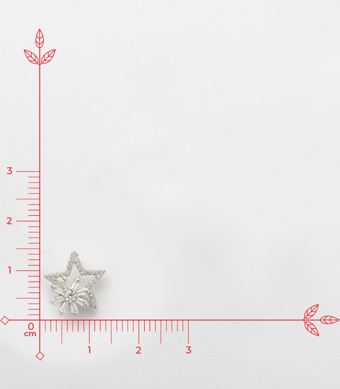 Starry Night Flora Tops (Silver)