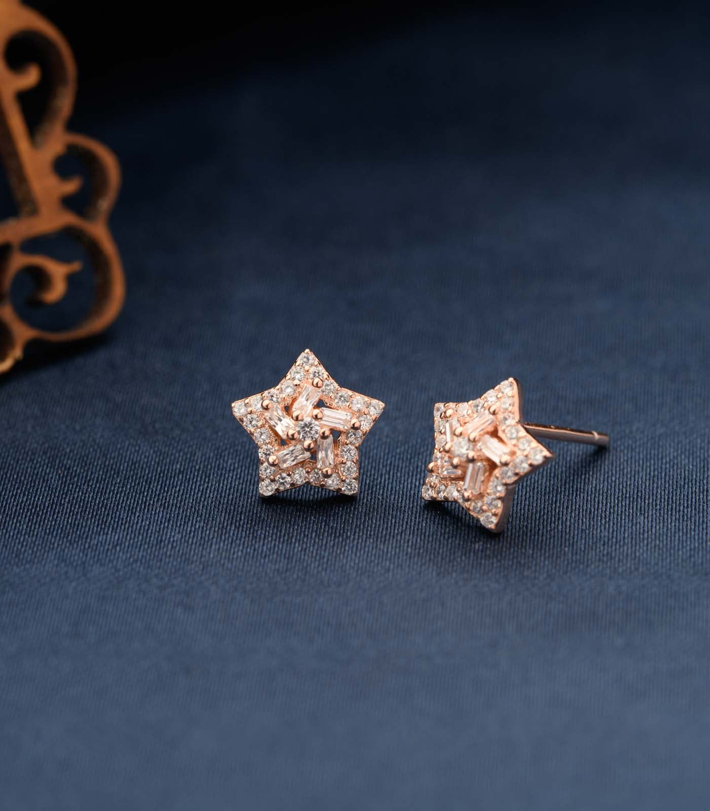 Windmill Stud Tops (Silver)