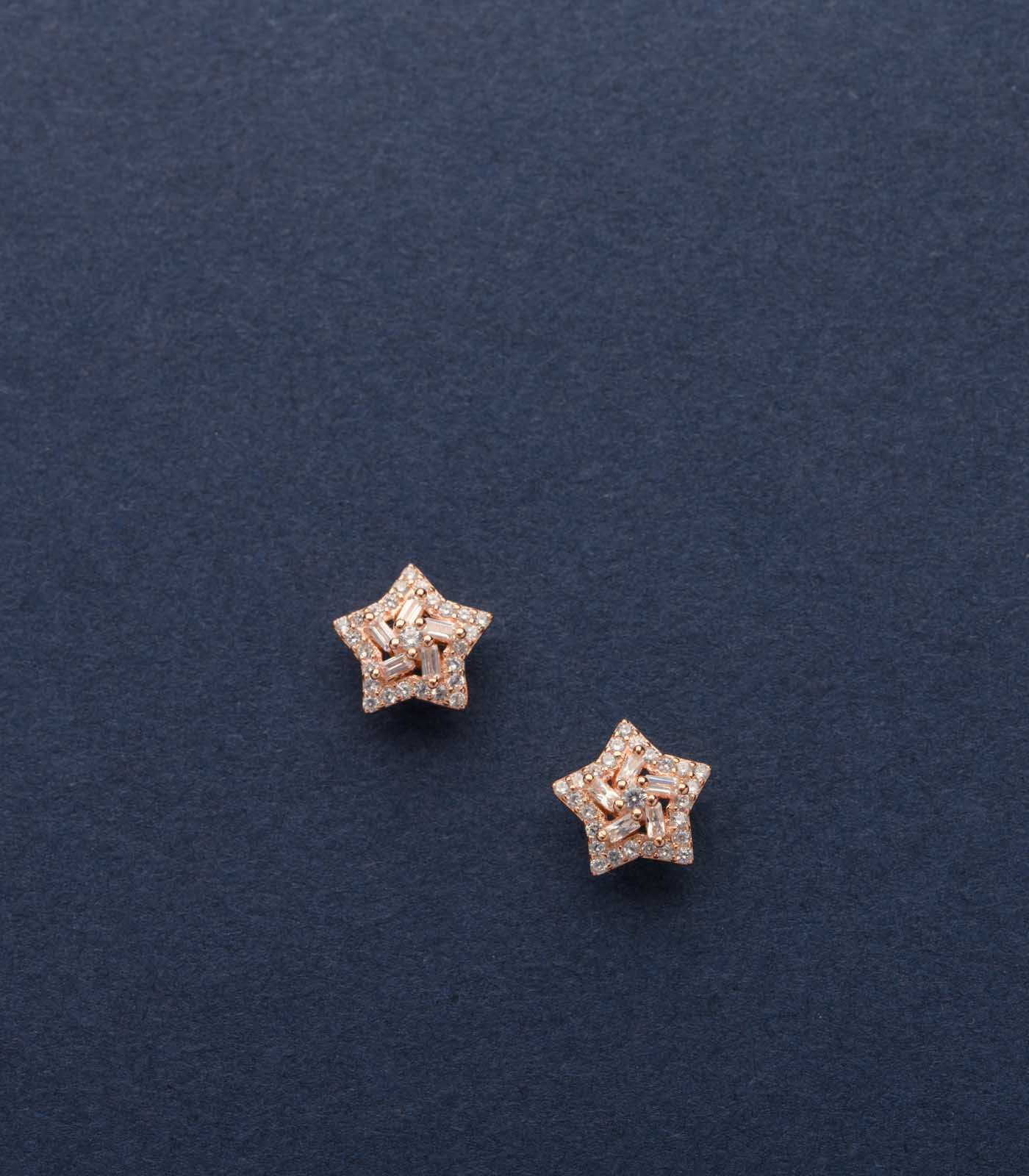Windmill Stud Tops (Silver)