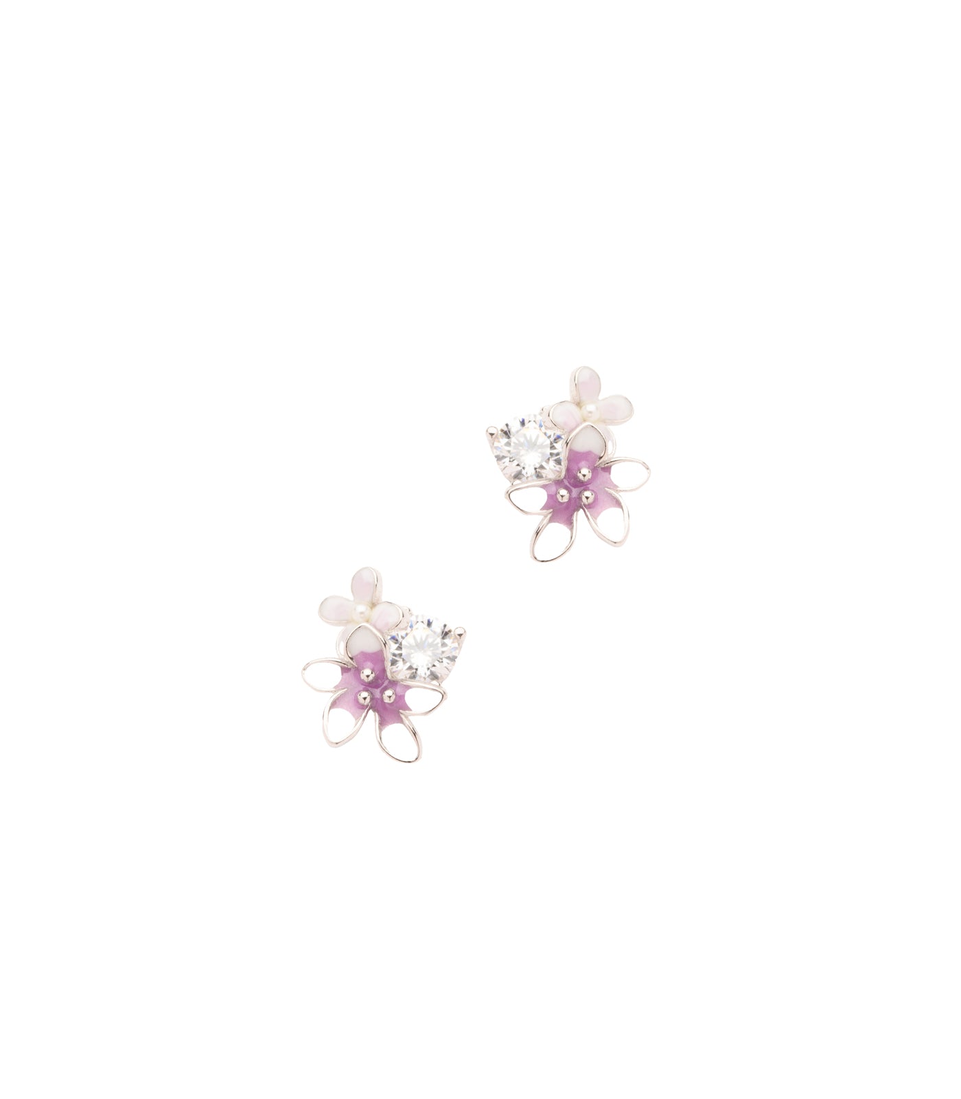 Gradient Pink and White Tops (Silver)